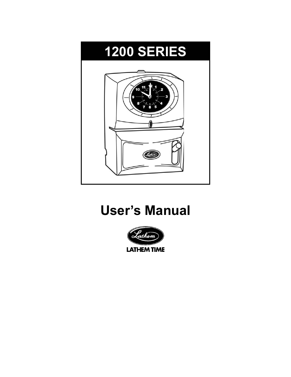 1200 Series (Page 1)