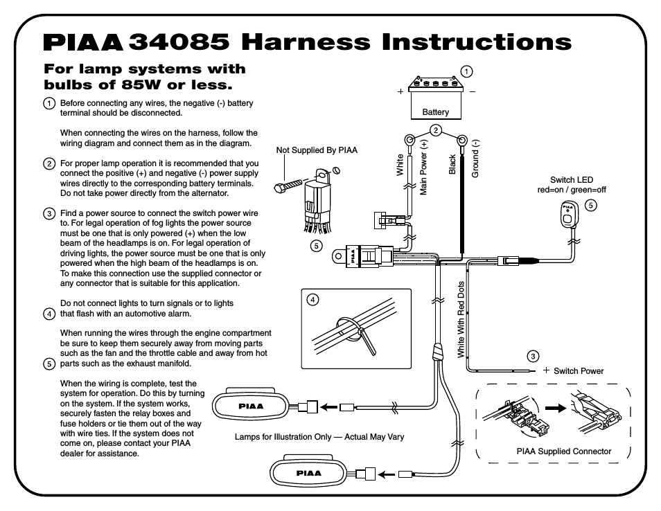 34085 Harness (Page 1)