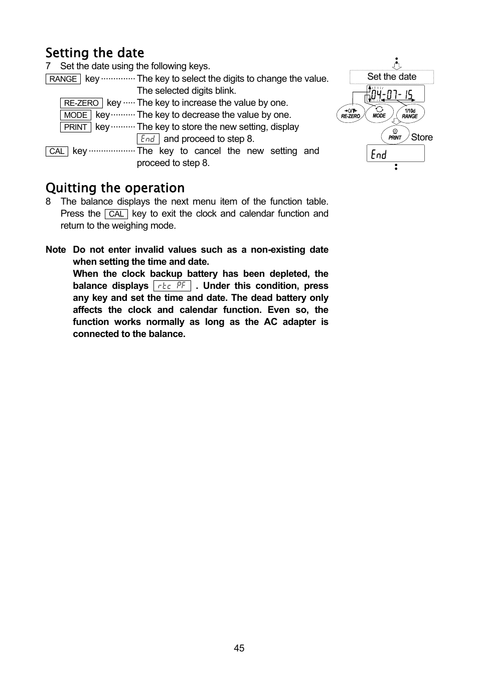 A & D Analytical Balance GH-120/GH-200/GH-300/GH-202/GH-252 (Page 47)