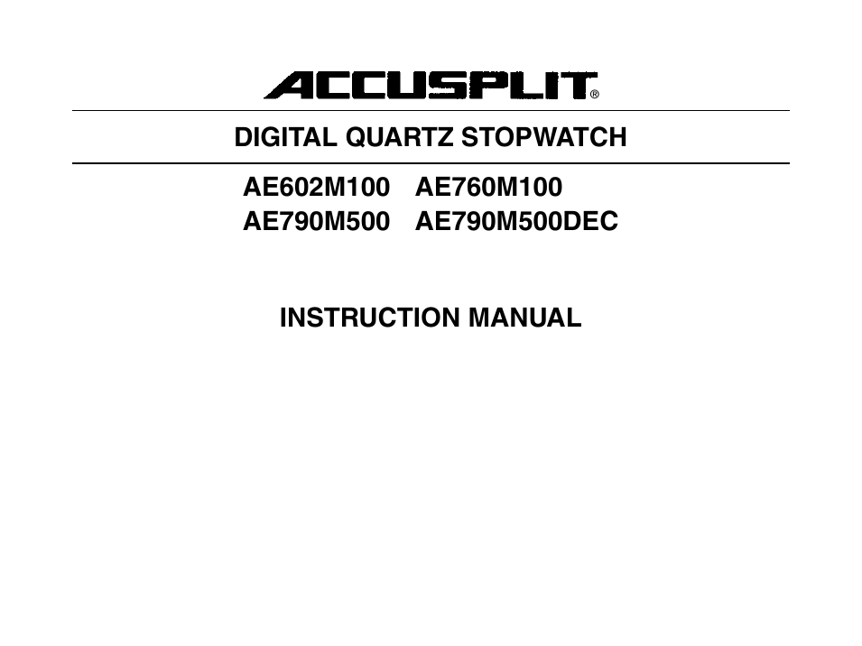 AE760M (Page 1)