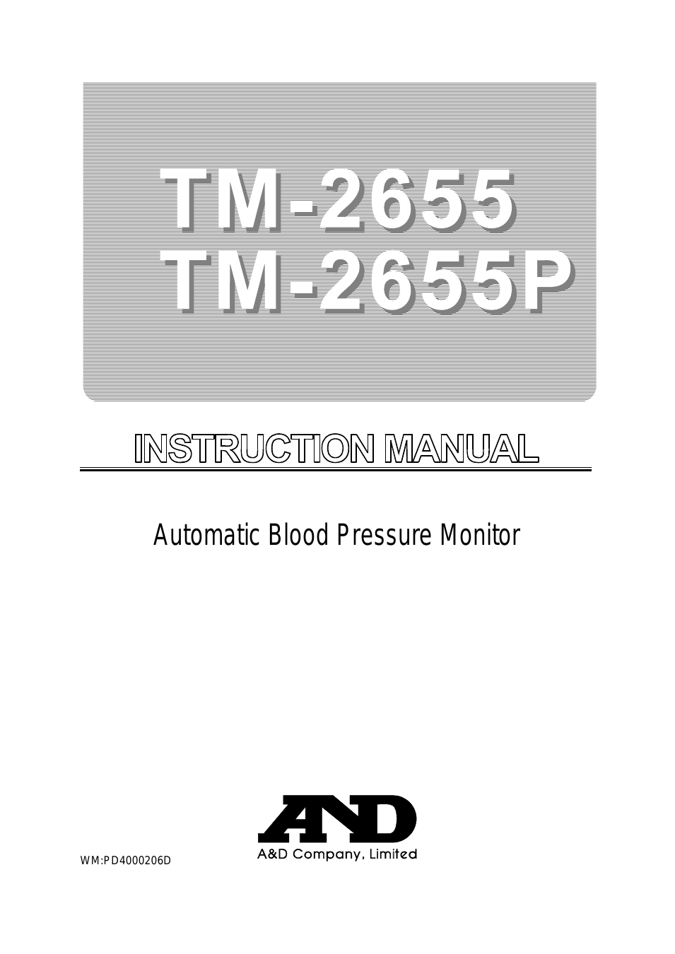 Automatic Blood Pressure Monitor TM-2655 (Page 1)