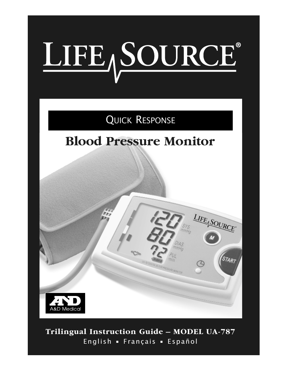 Blood Pressure Monitor UA-787 (Page 1)