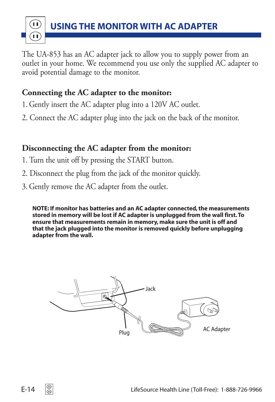 Blood Pressure Monitor UA-853 (Page 17)