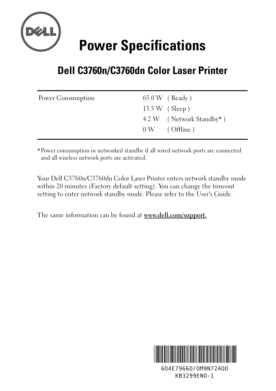 C3760dn Color Laser Printer (Page 1)