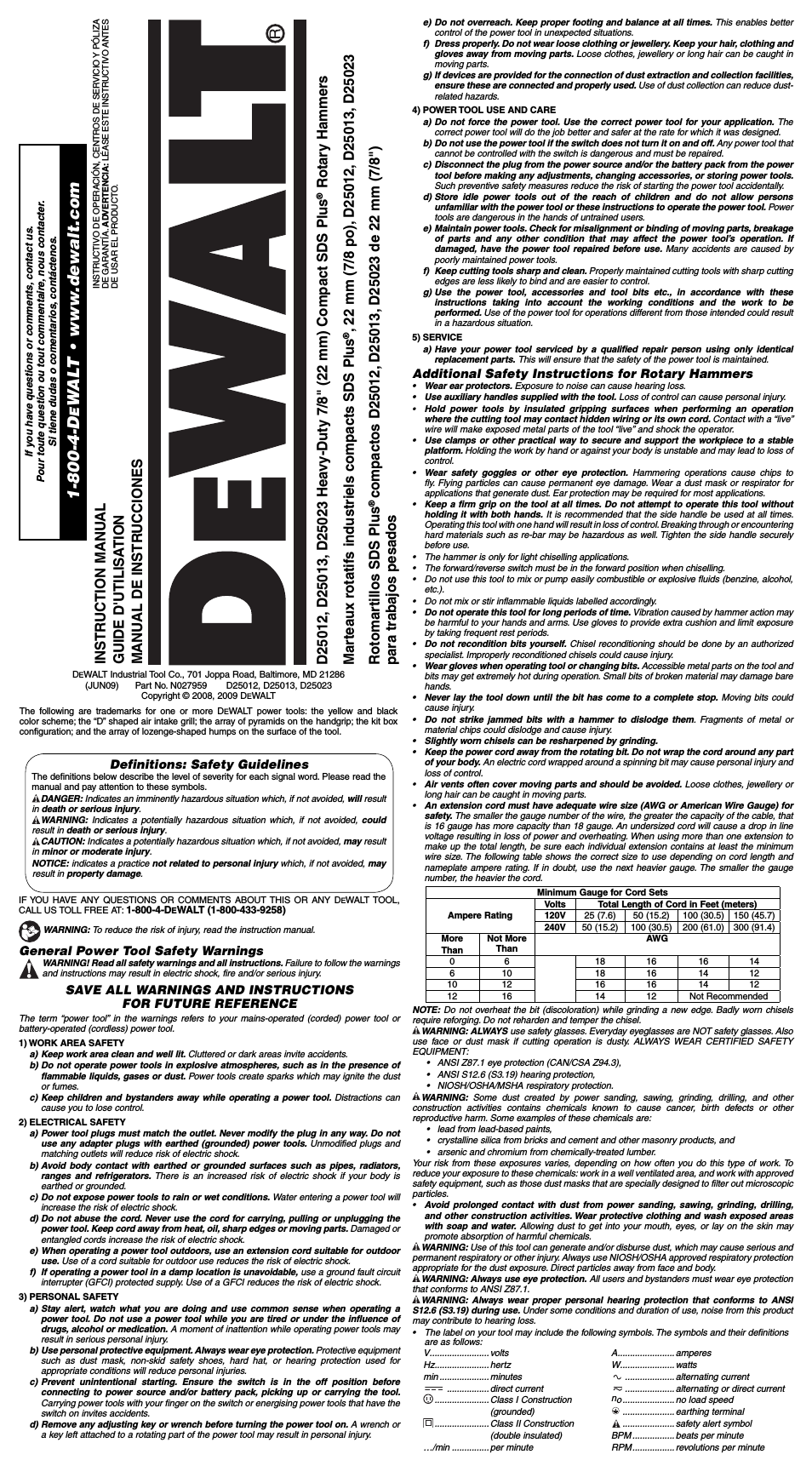 Compact SDS Plus D25023 (Page 1)
