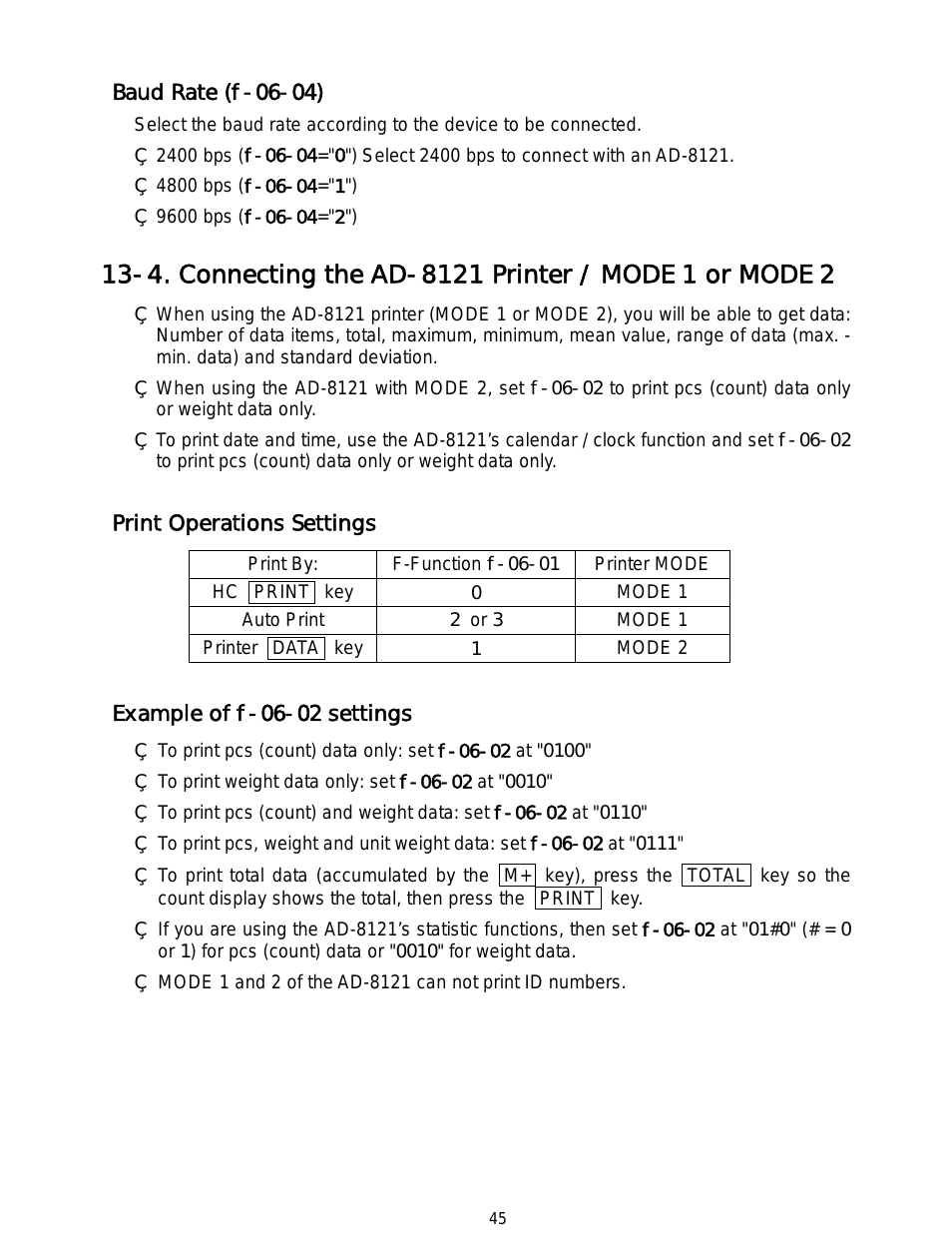 Counting Scale HC-15Ki (Page 47)
