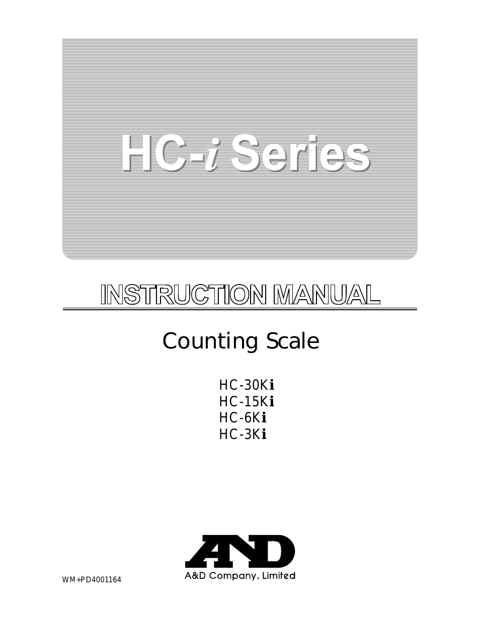 Counting Scale HC-6Ki (Page 1)