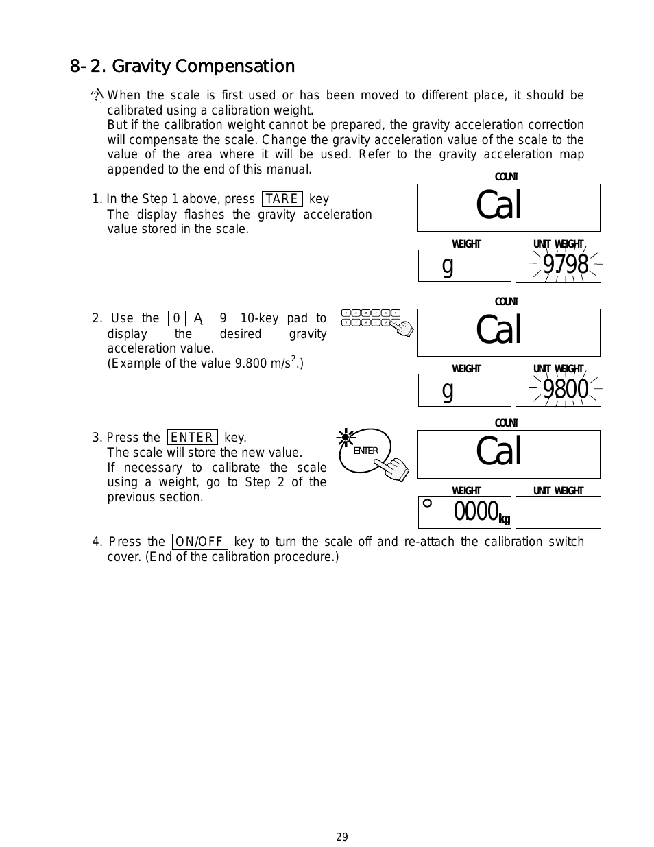 Counting Scale HC-6Ki (Page 31)