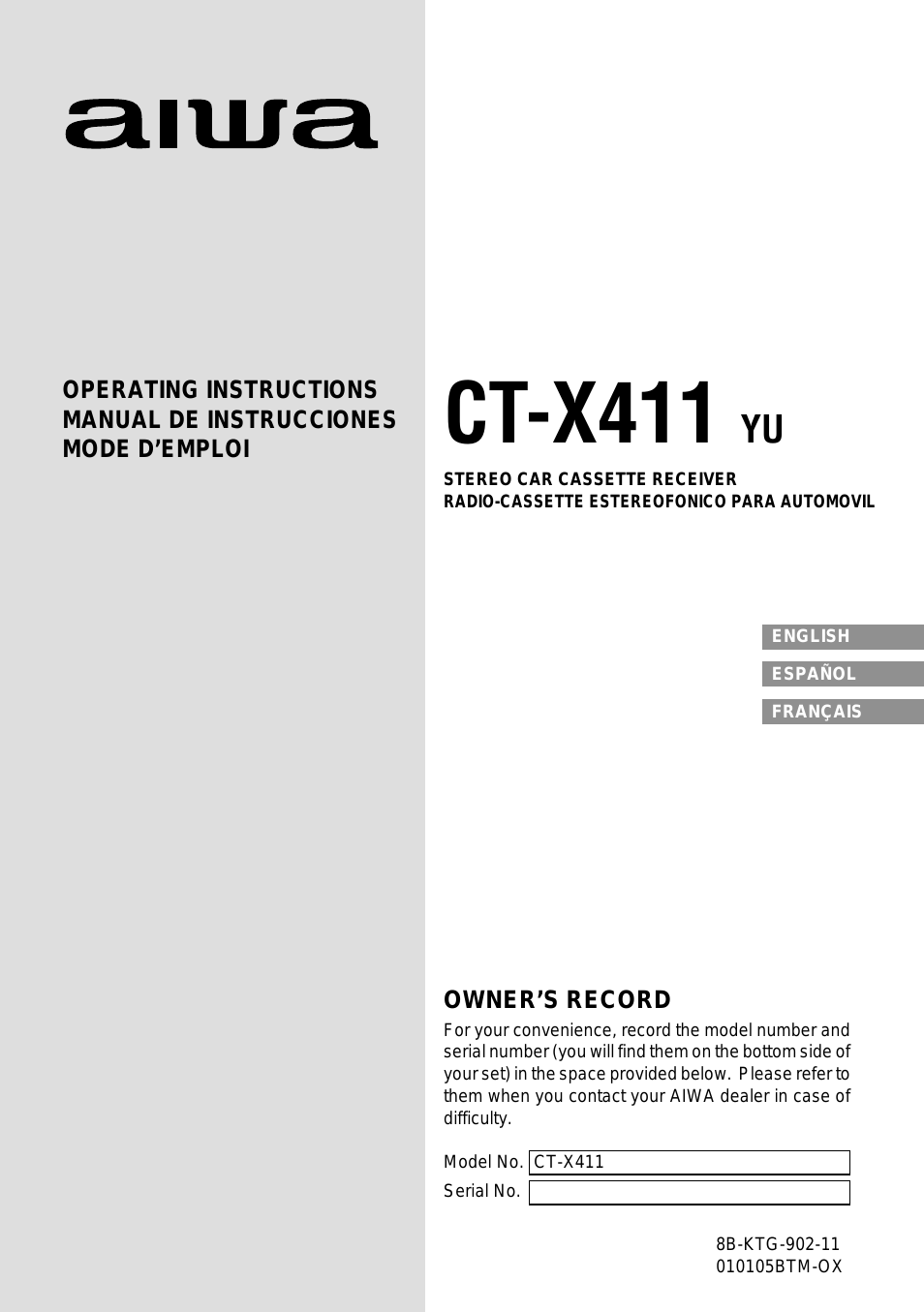 CT-X411YU (Page 1)