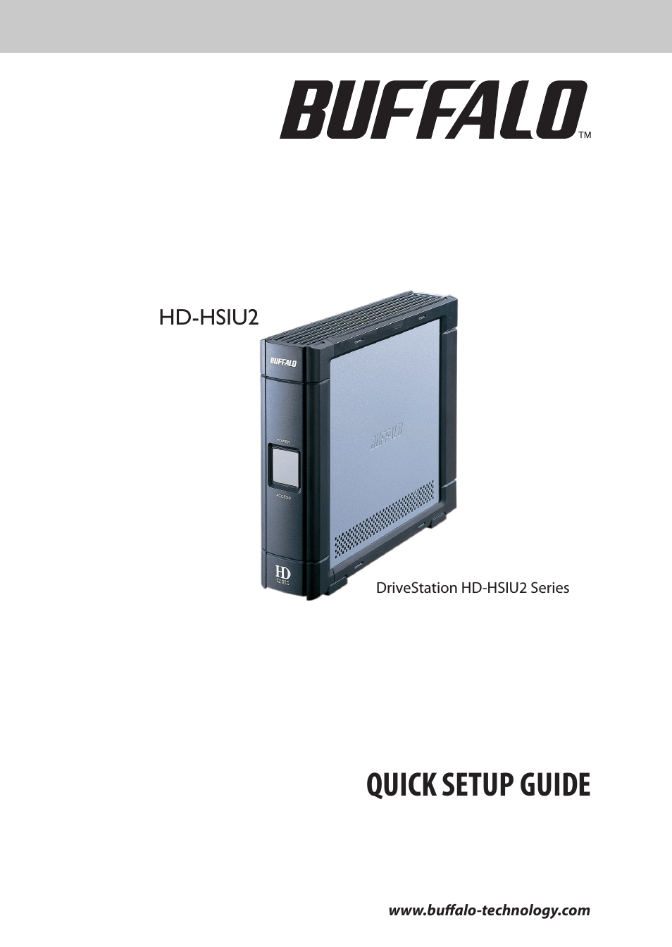 DriveStation HD-HSIU2 (Page 1)
