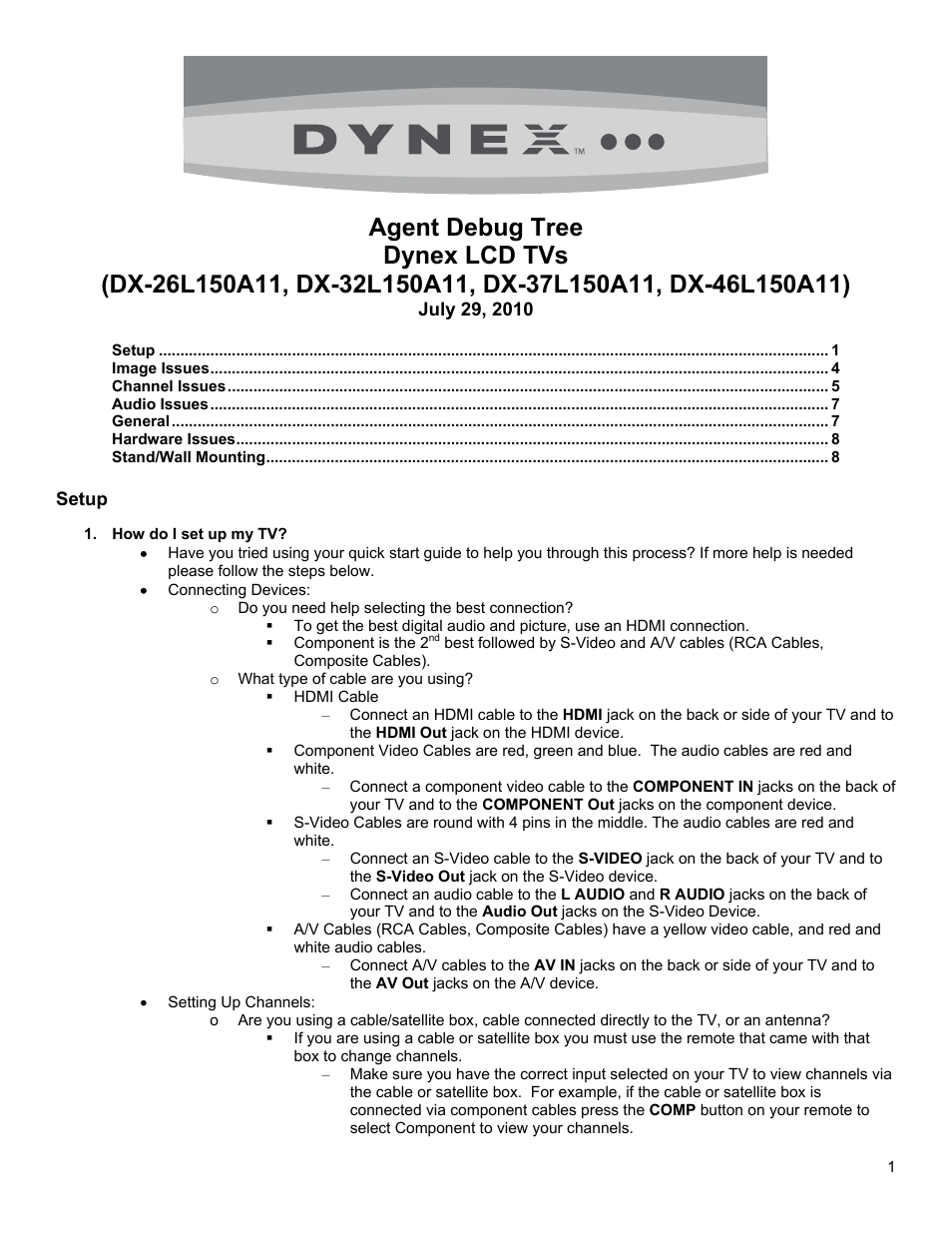 DX-26L150A11 (Page 1)
