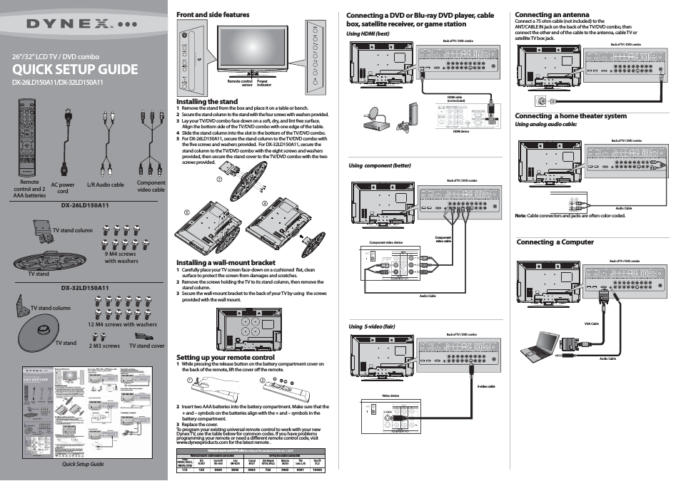 DX-32LD150A11 (Page 1)