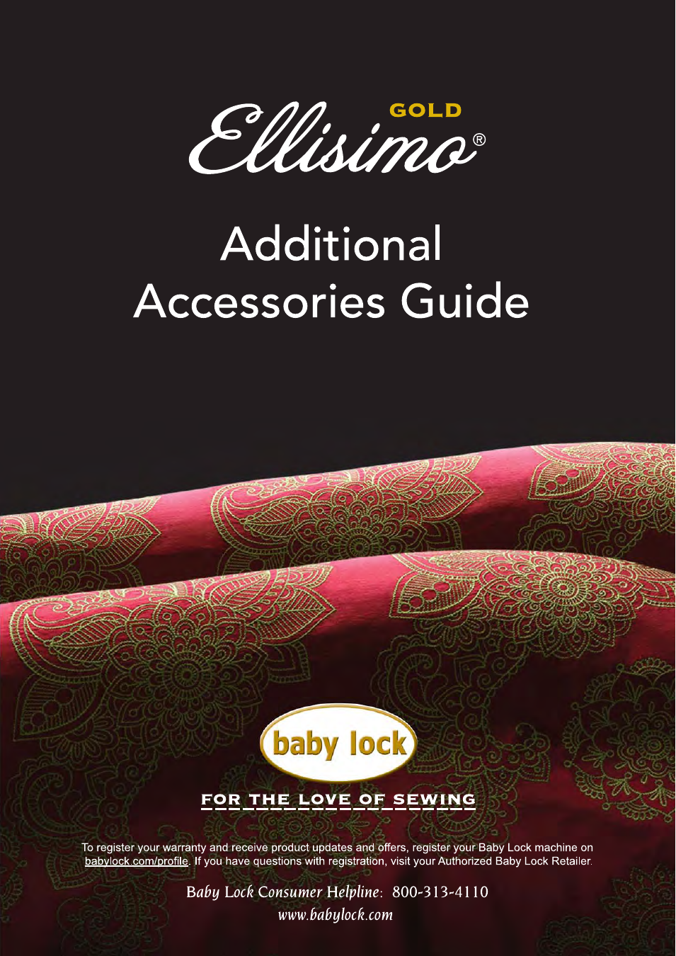 Ellegante 2 (Previous Model) (BLG2) Additional Accessories Guide (Page 1)