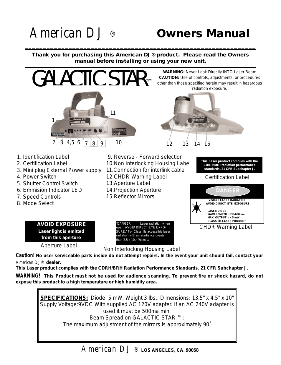 Galactic Star (Page 1)