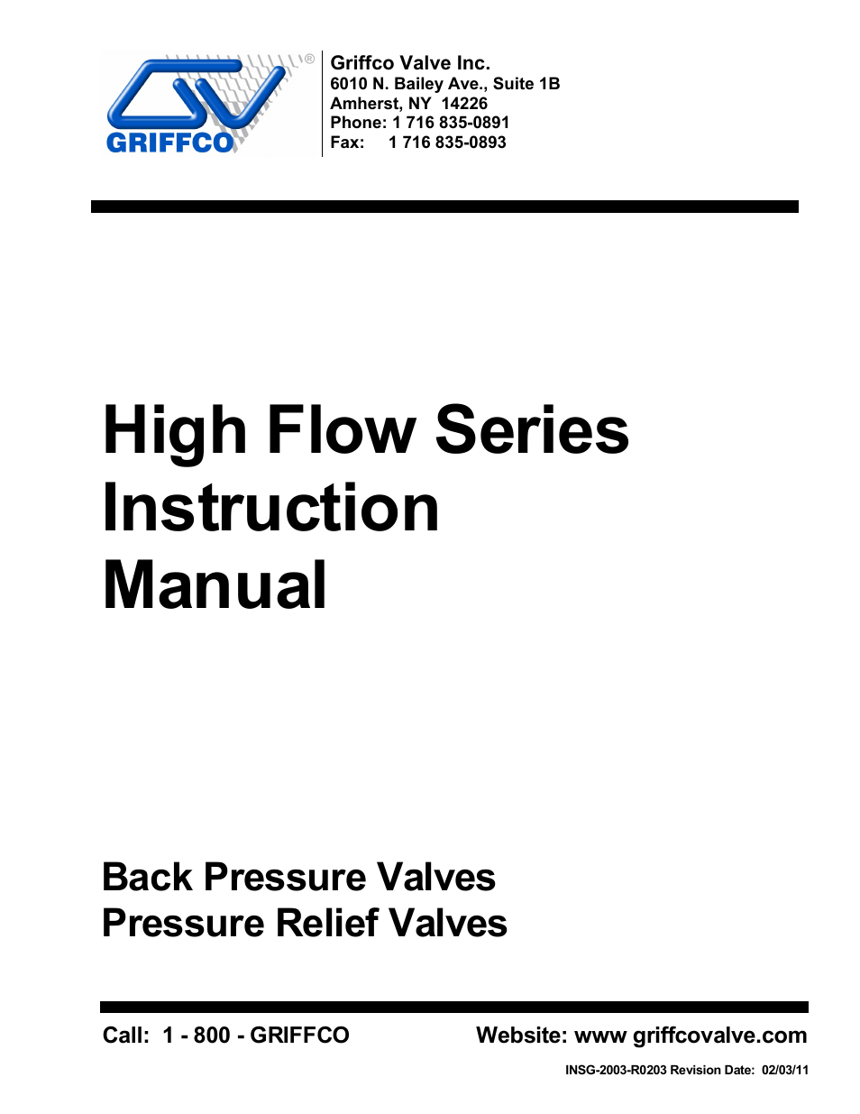 High-Flow Series (Page 1)