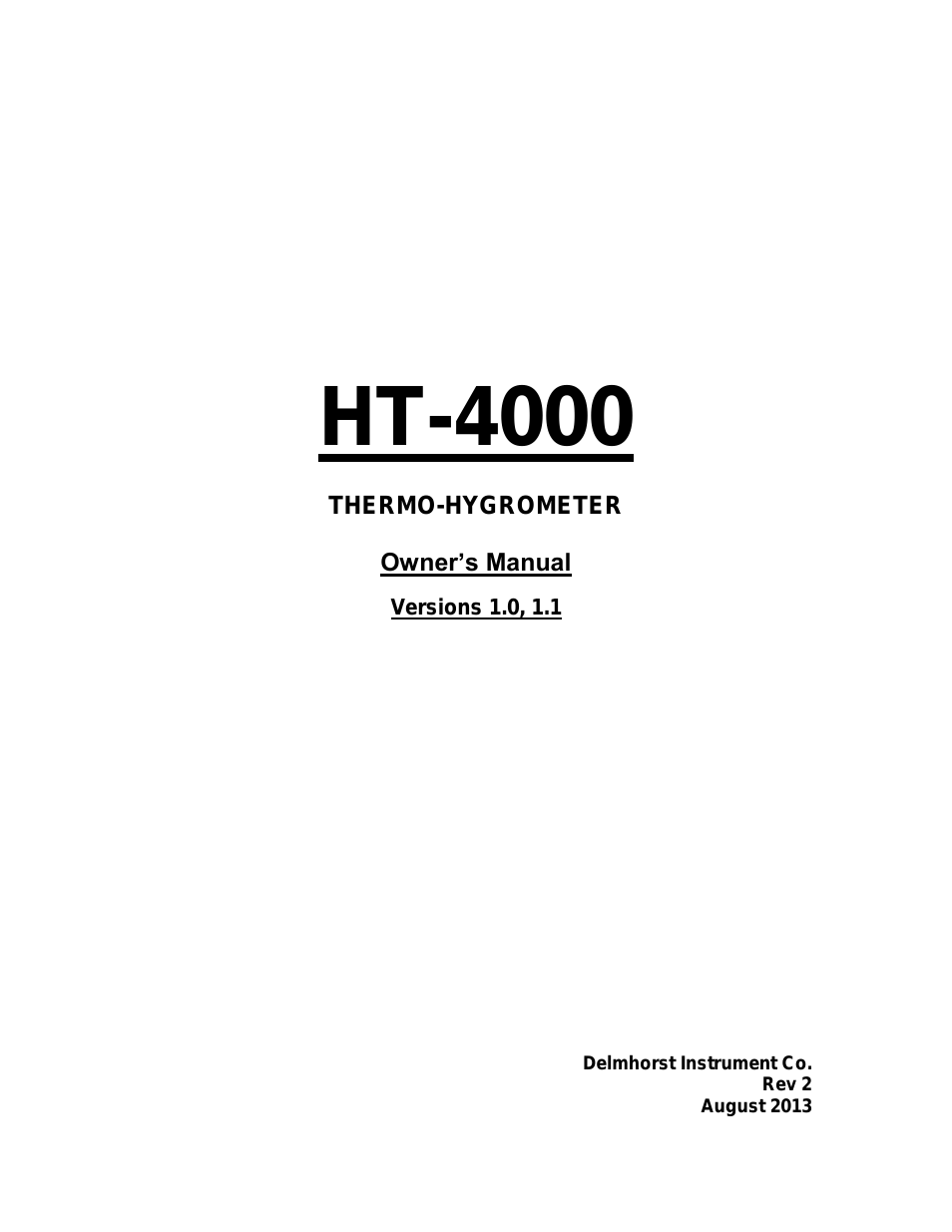 HT-4000 (Page 1)