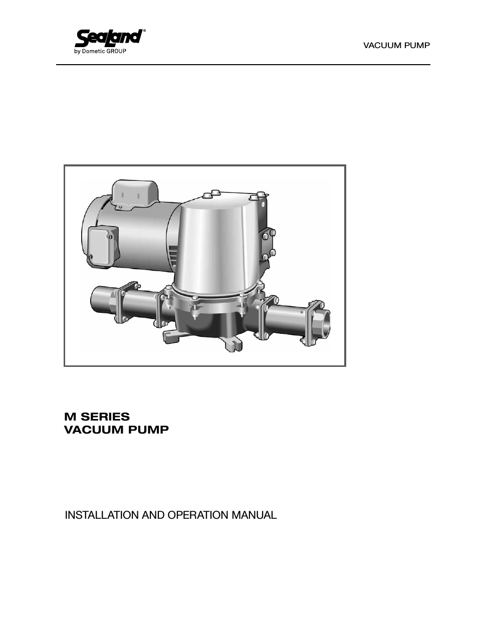 M Series Vacuum Pump (Page 1)