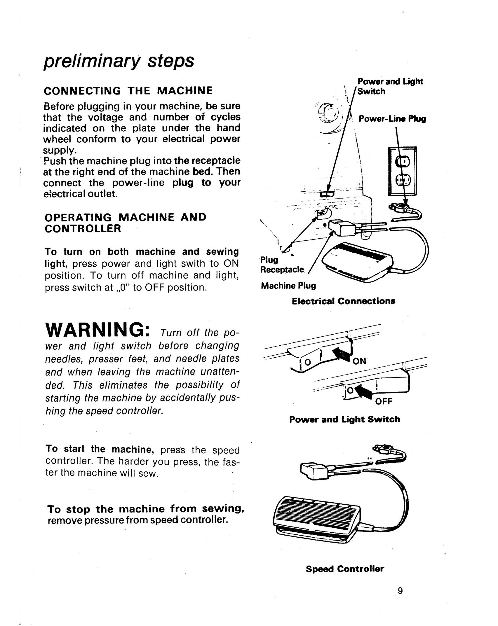 Singer 1021 Sewing Machine User Manual (Page 13)