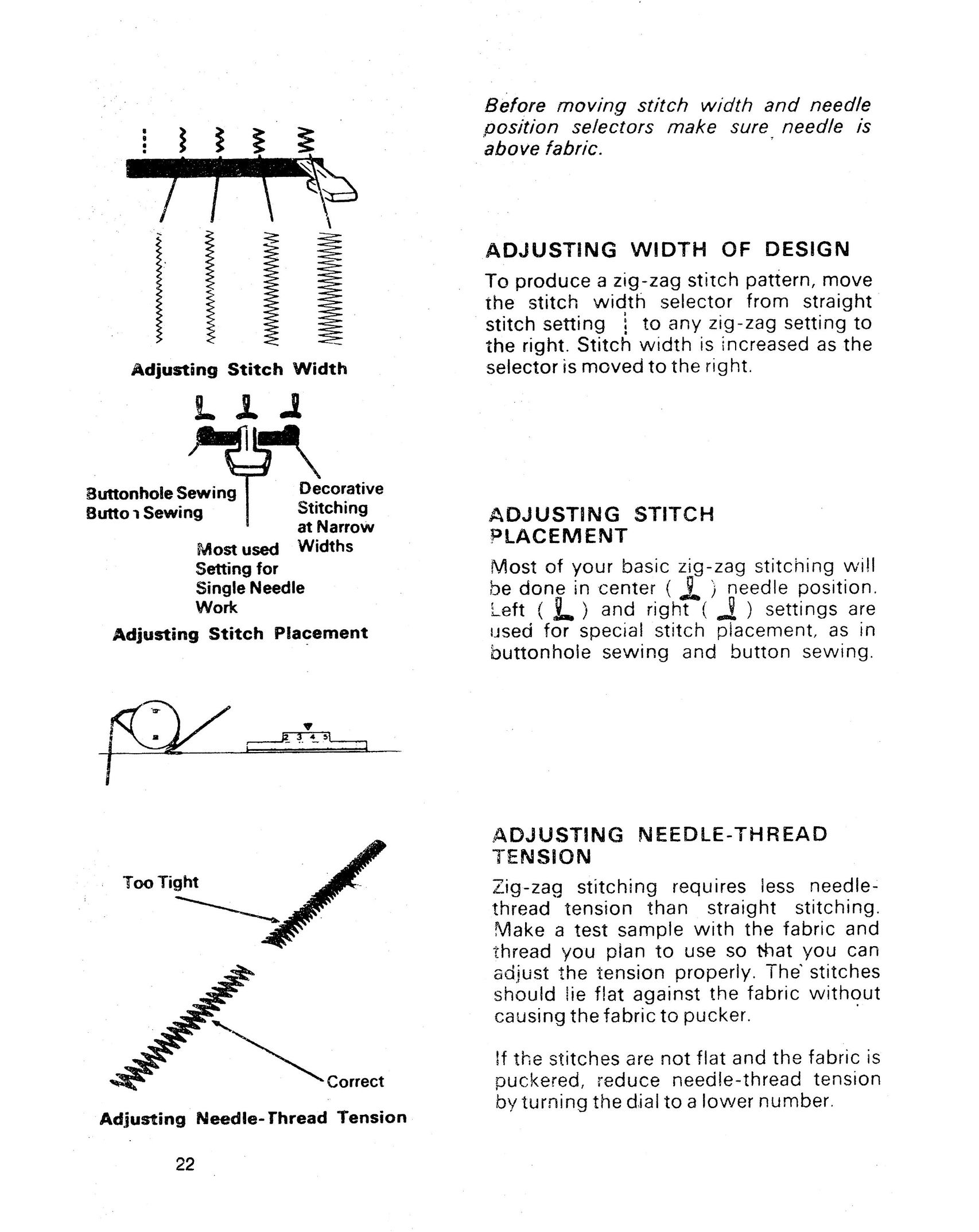 Singer 1021 Sewing Machine User Manual (Page 26)