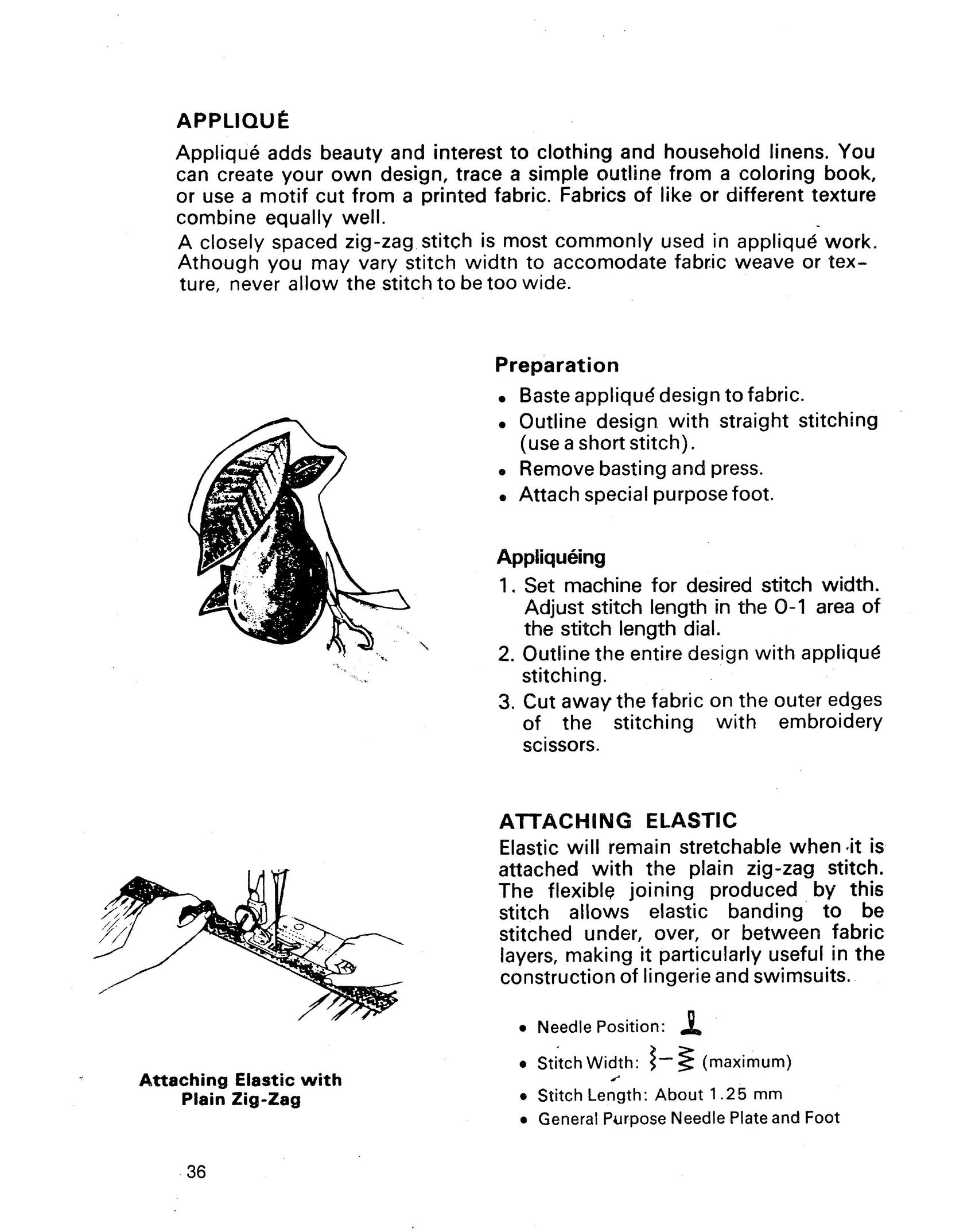 Singer 1021 Sewing Machine User Manual (Page 40)