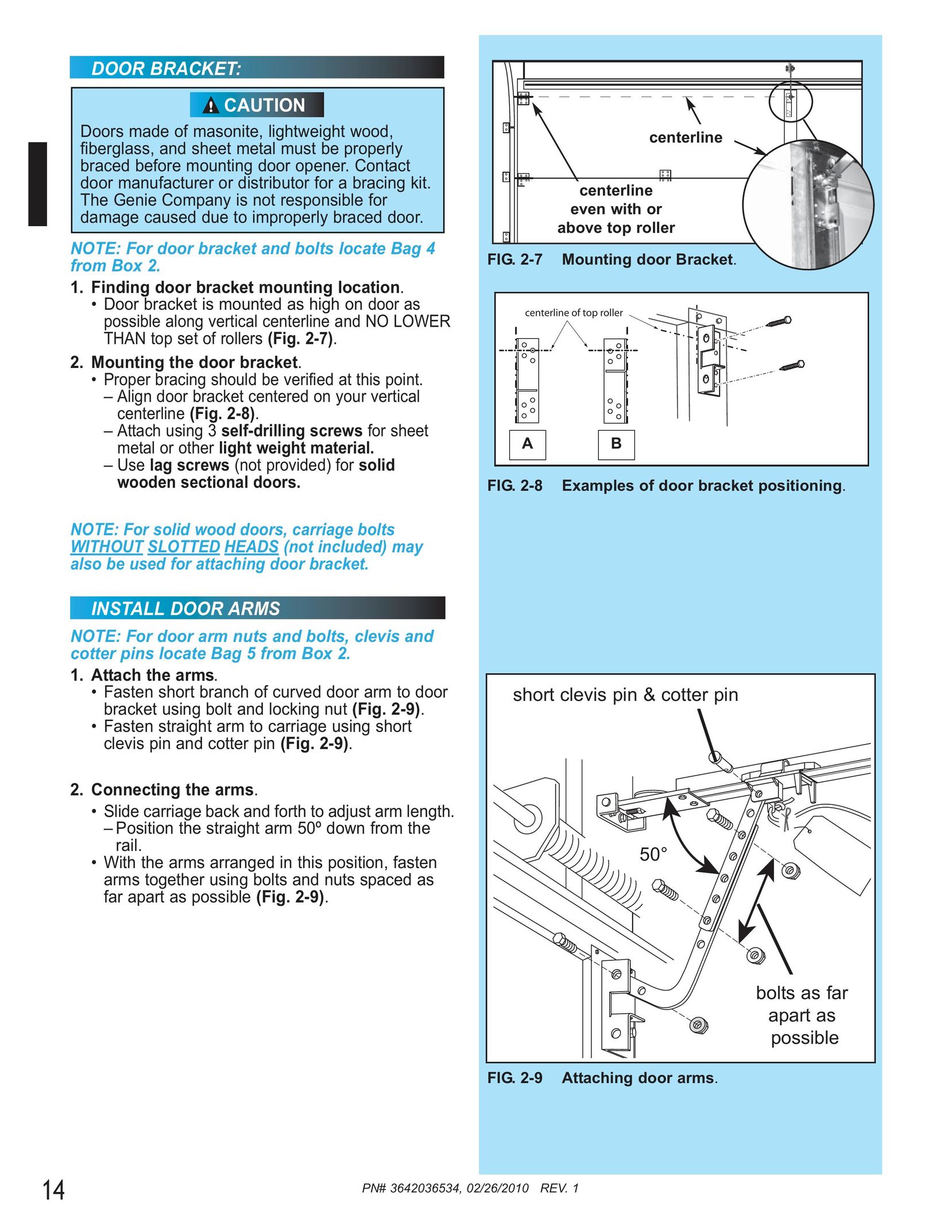 Chamberlain 1022 Garage Door Opener User Manual (Page 14)