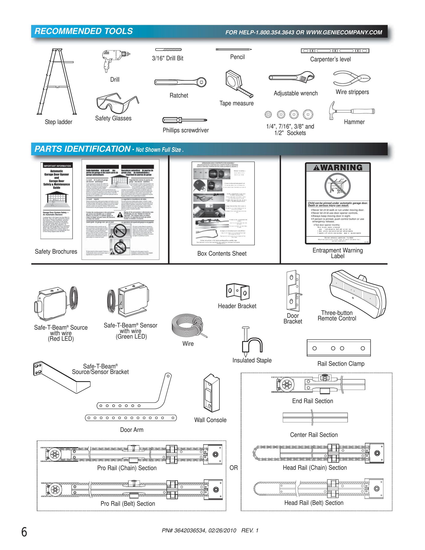 Chamberlain 1022 Garage Door Opener User Manual (Page 6)