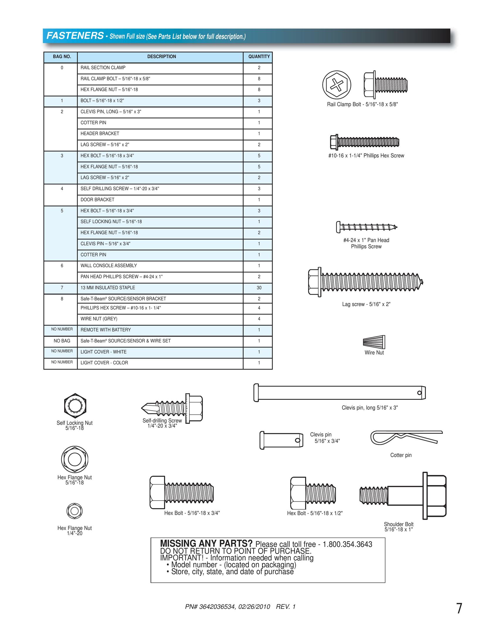 Chamberlain 1022 Garage Door Opener User Manual (Page 7)