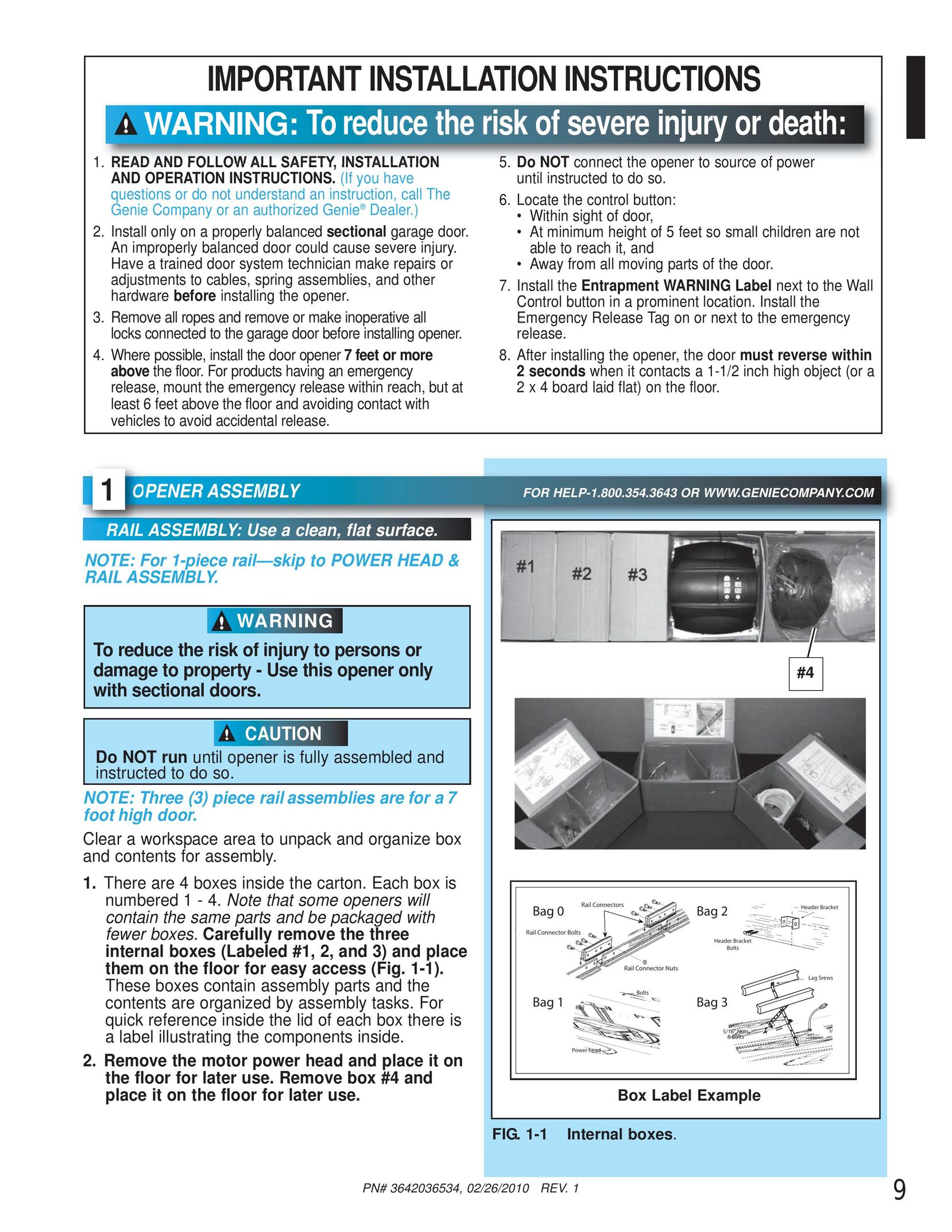 Chamberlain 1022 Garage Door Opener User Manual (Page 9)
