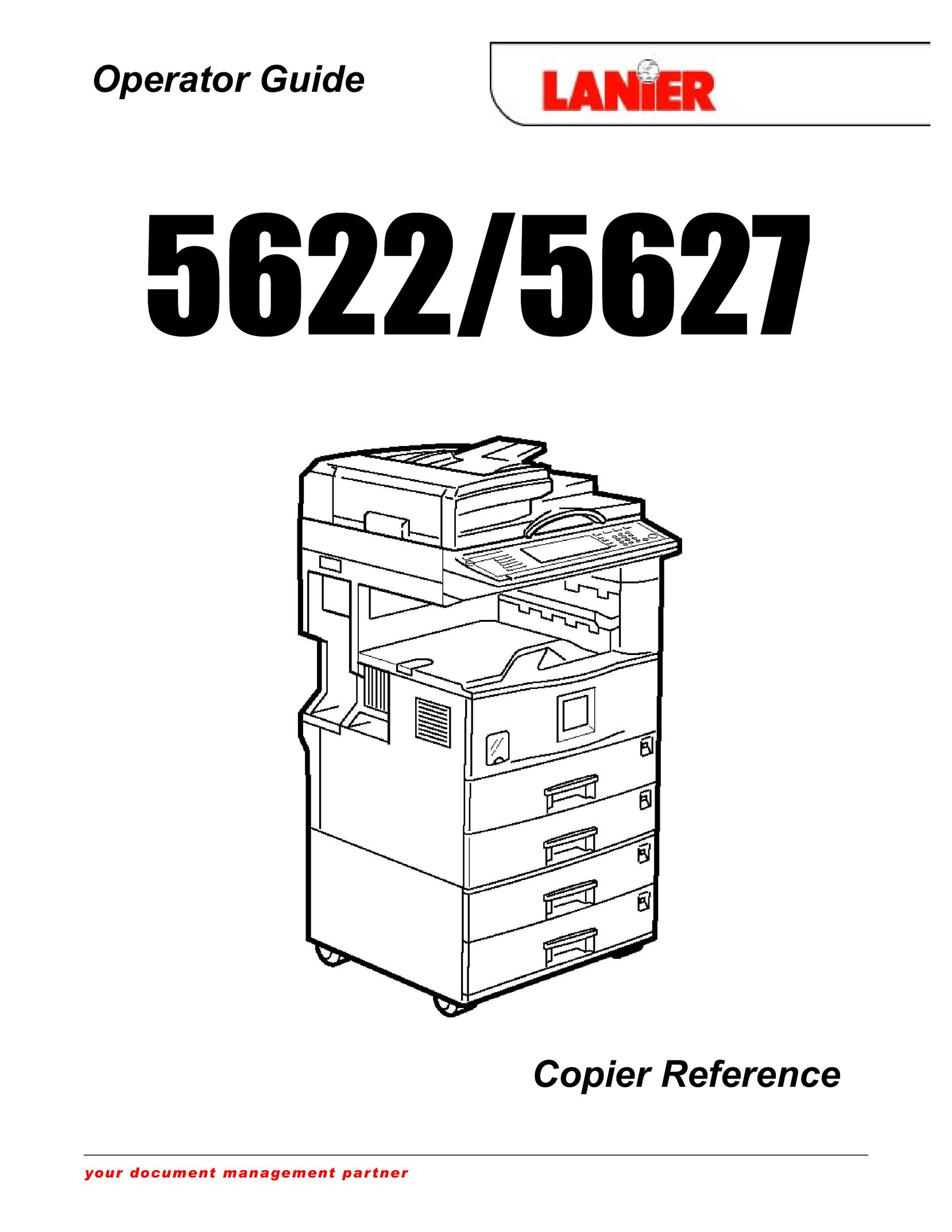 Lanier 1027 Copier User Manual (Page 1)