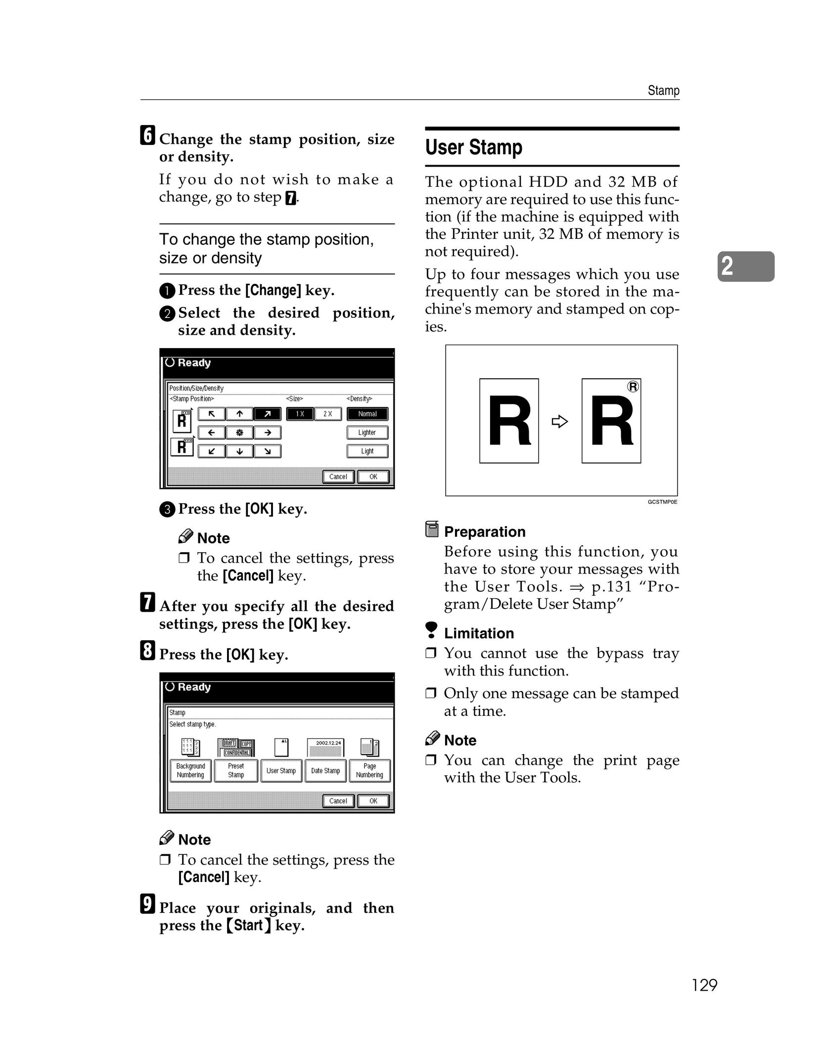 Lanier 1027 Copier User Manual (Page 141)