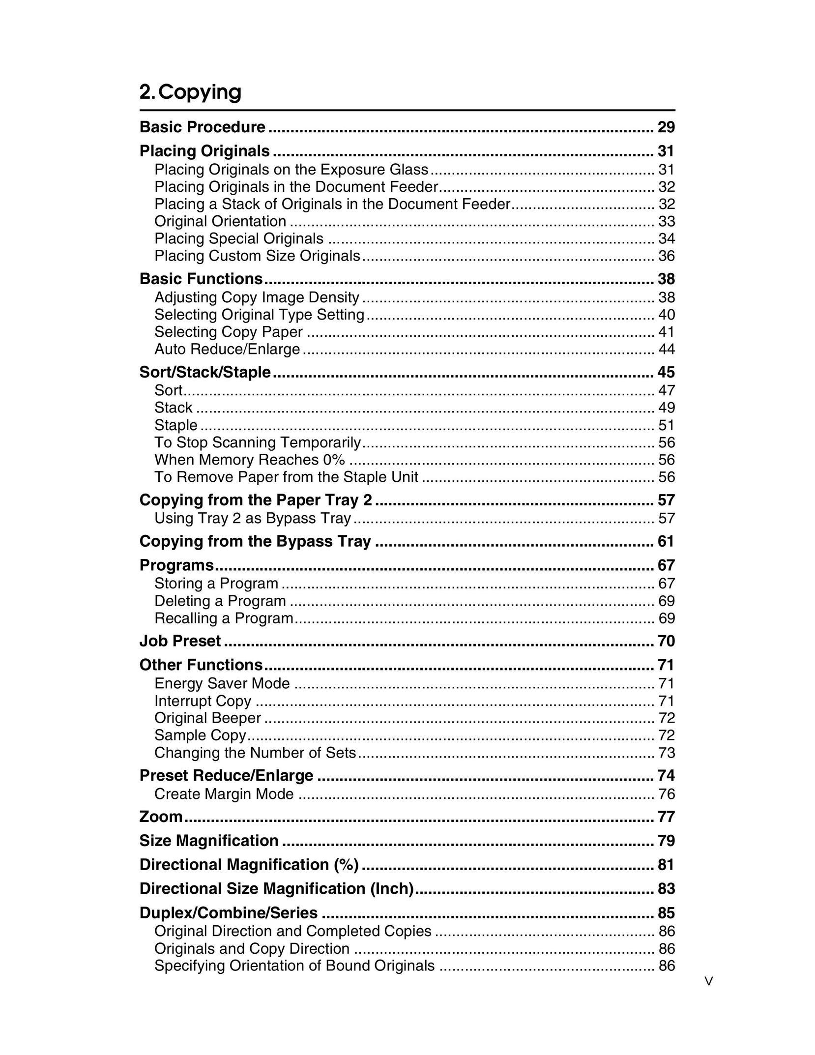 Lanier 1027 Copier User Manual (Page 9)