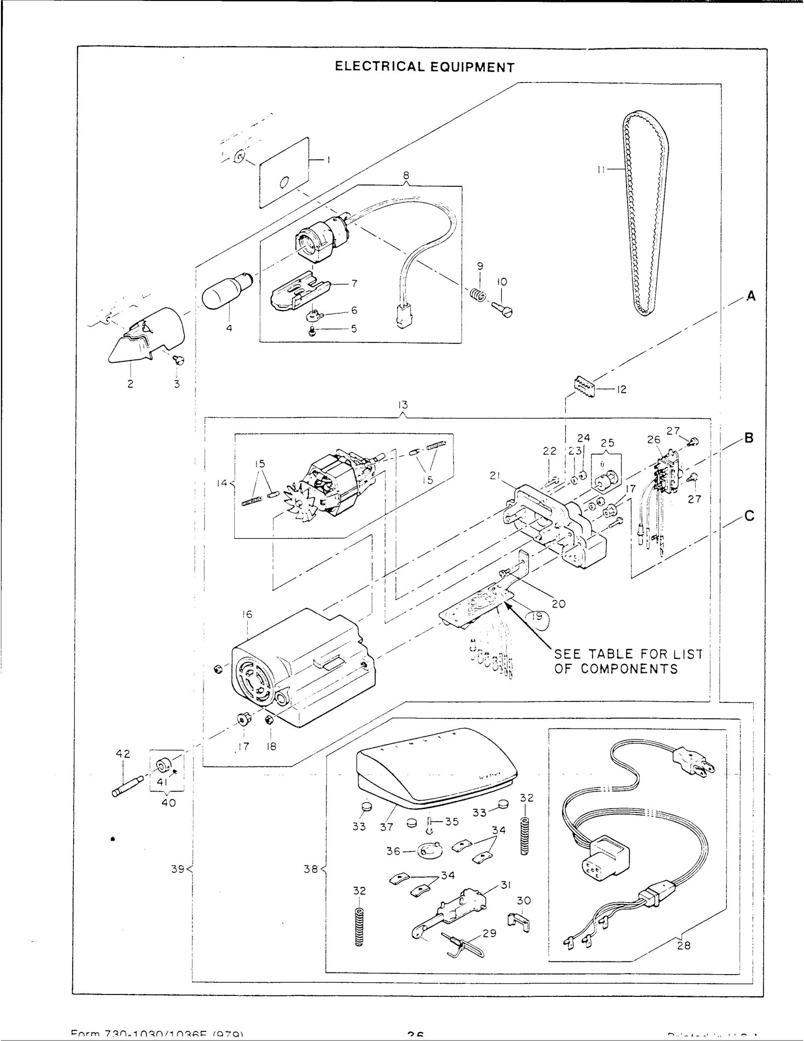 Singer 1036E Sewing Machine User Manual (Page 36)