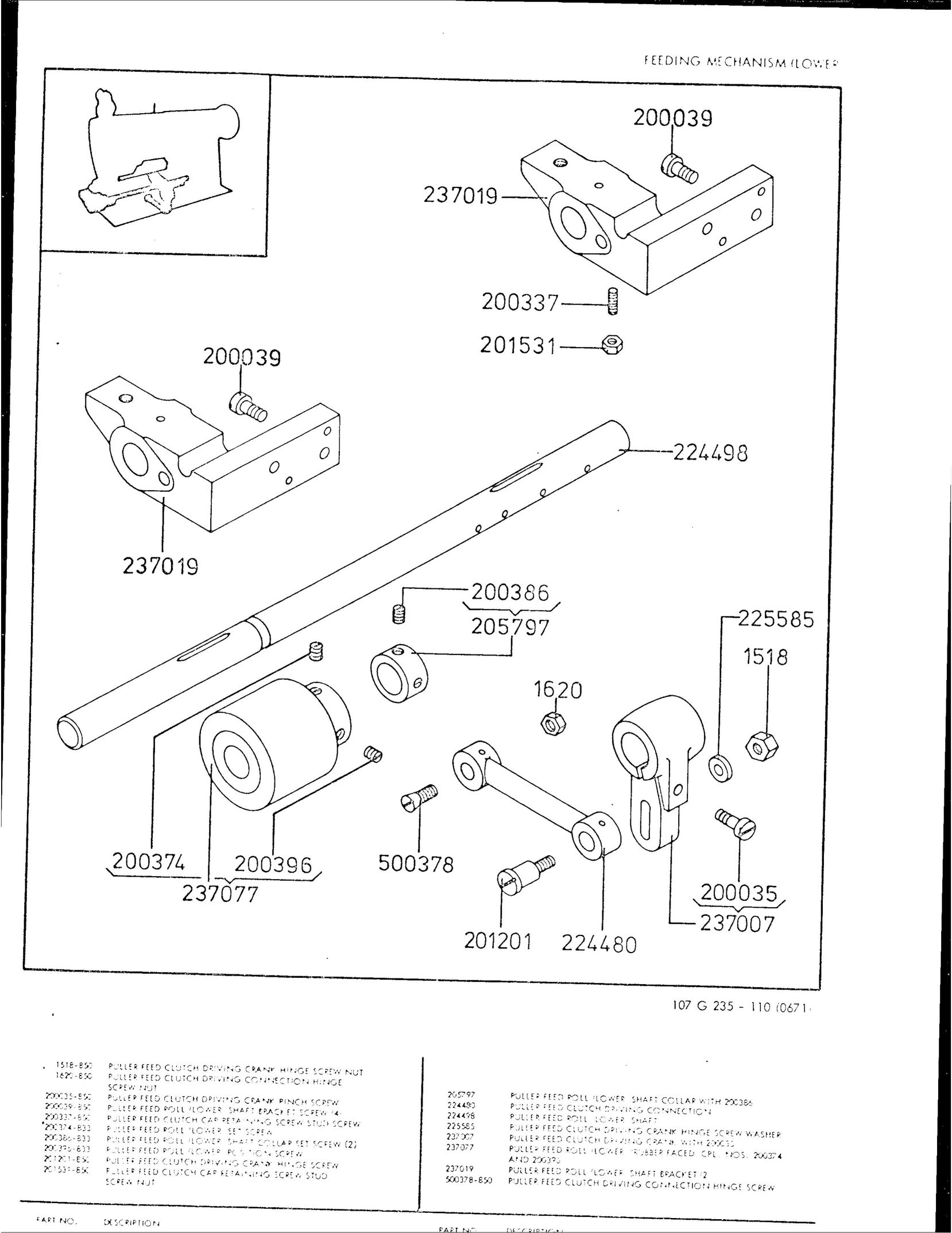 Singer 107G235 Sewing Machine User Manual (Page 12)