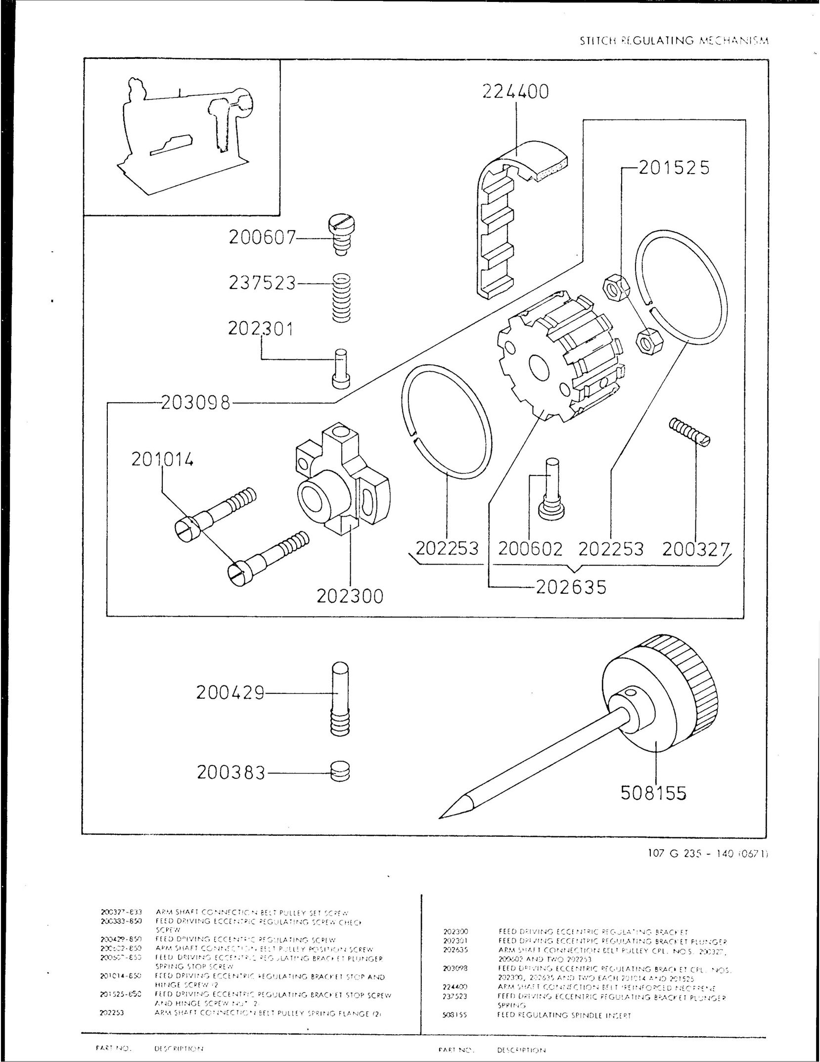 Singer 107G235 Sewing Machine User Manual (Page 15)