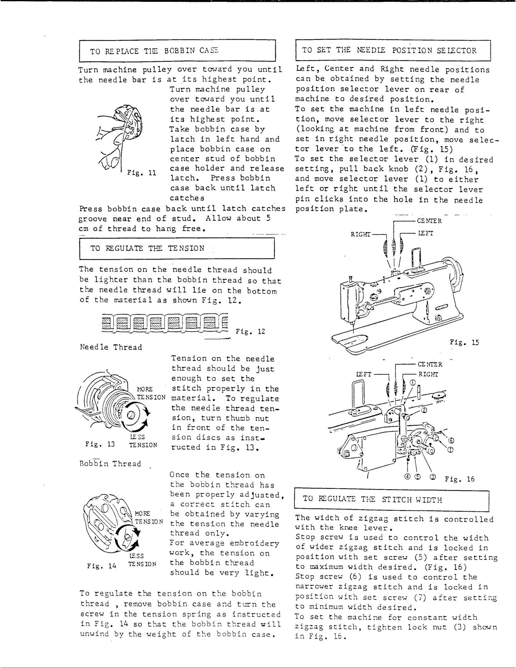 Singer 107U202 Sewing Machine User Manual (Page 2)