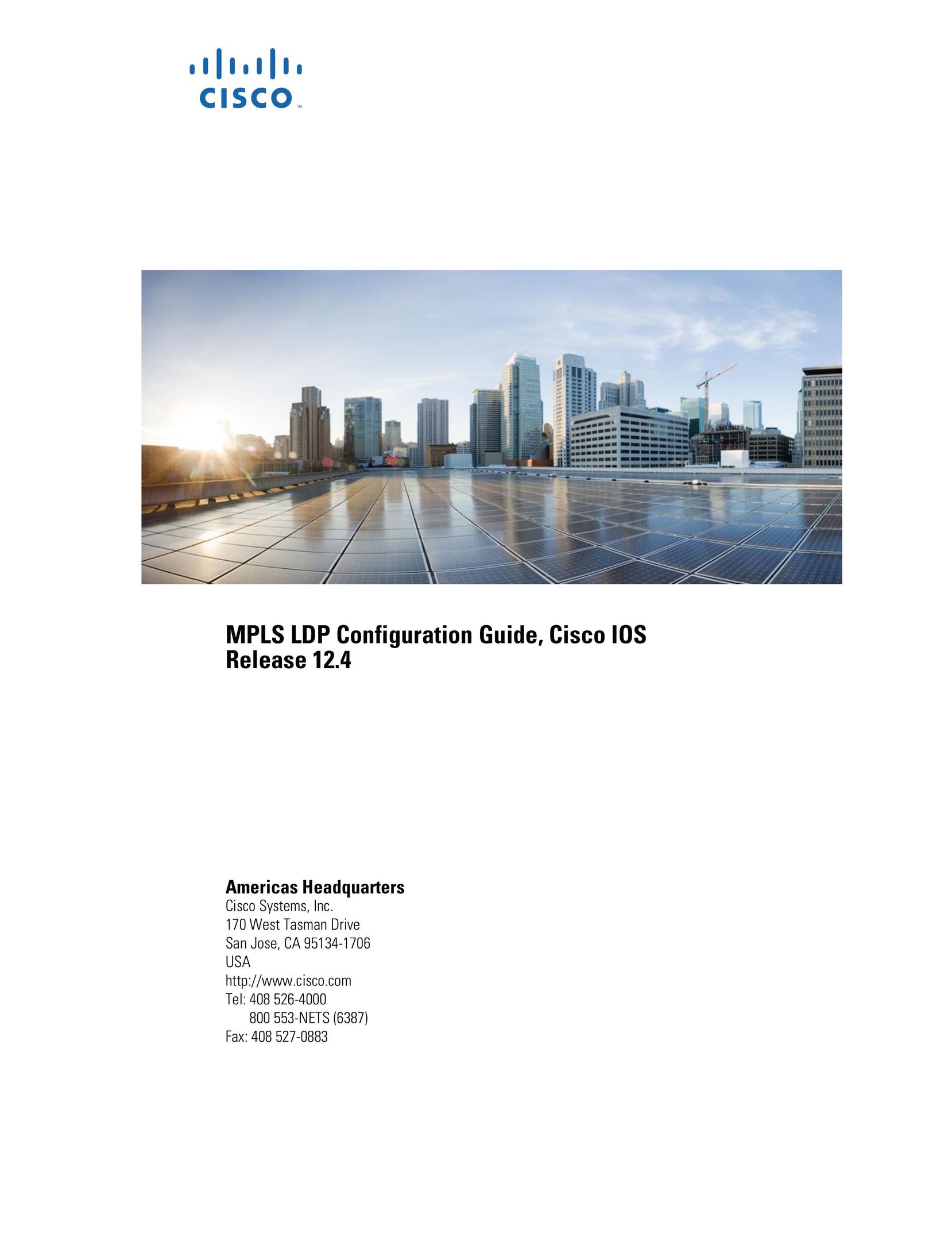 Cisco Systems 12.4 Building Set User Manual (Page 1)