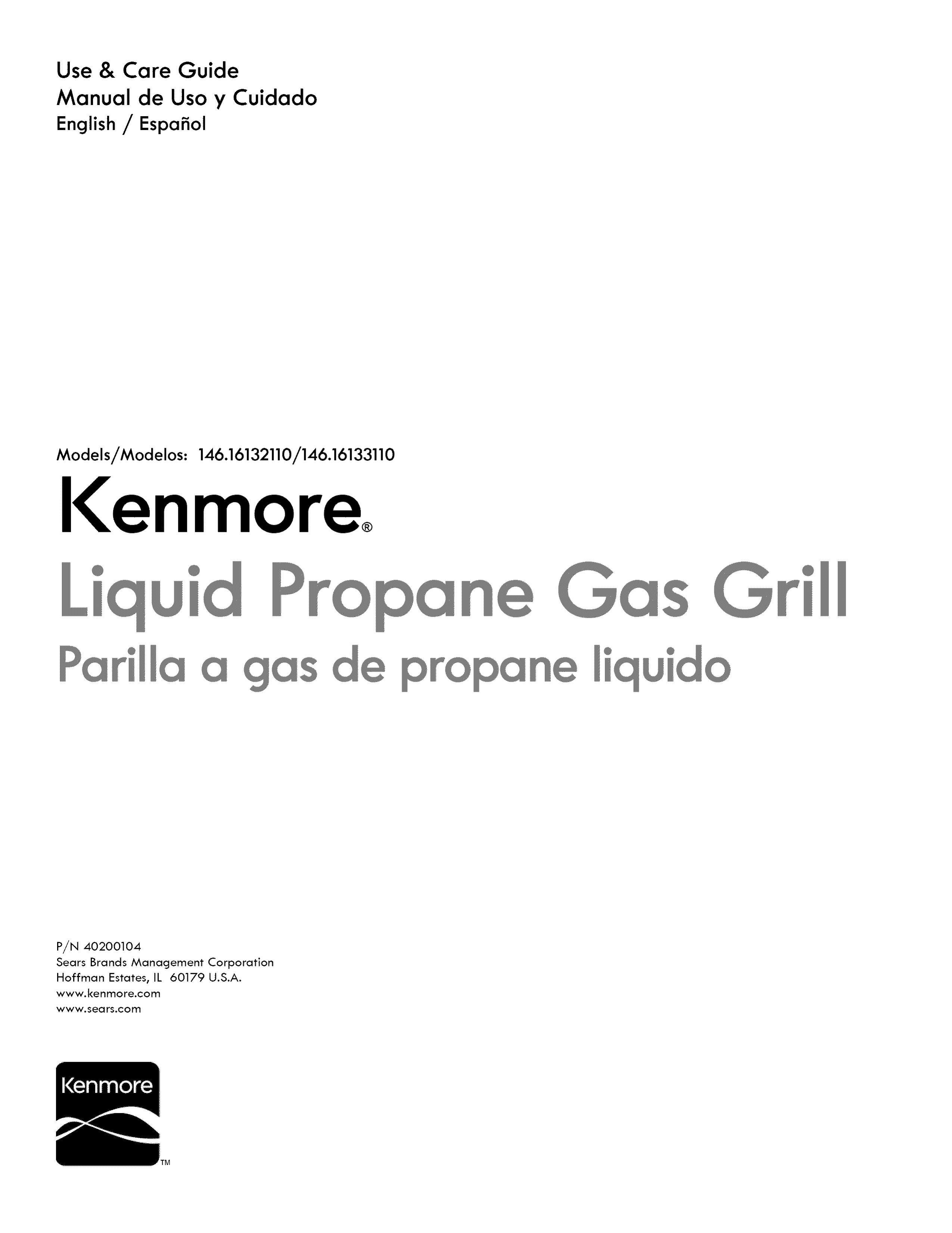 Kenmore 146.1613311 Gas Grill User Manual (Page 1)