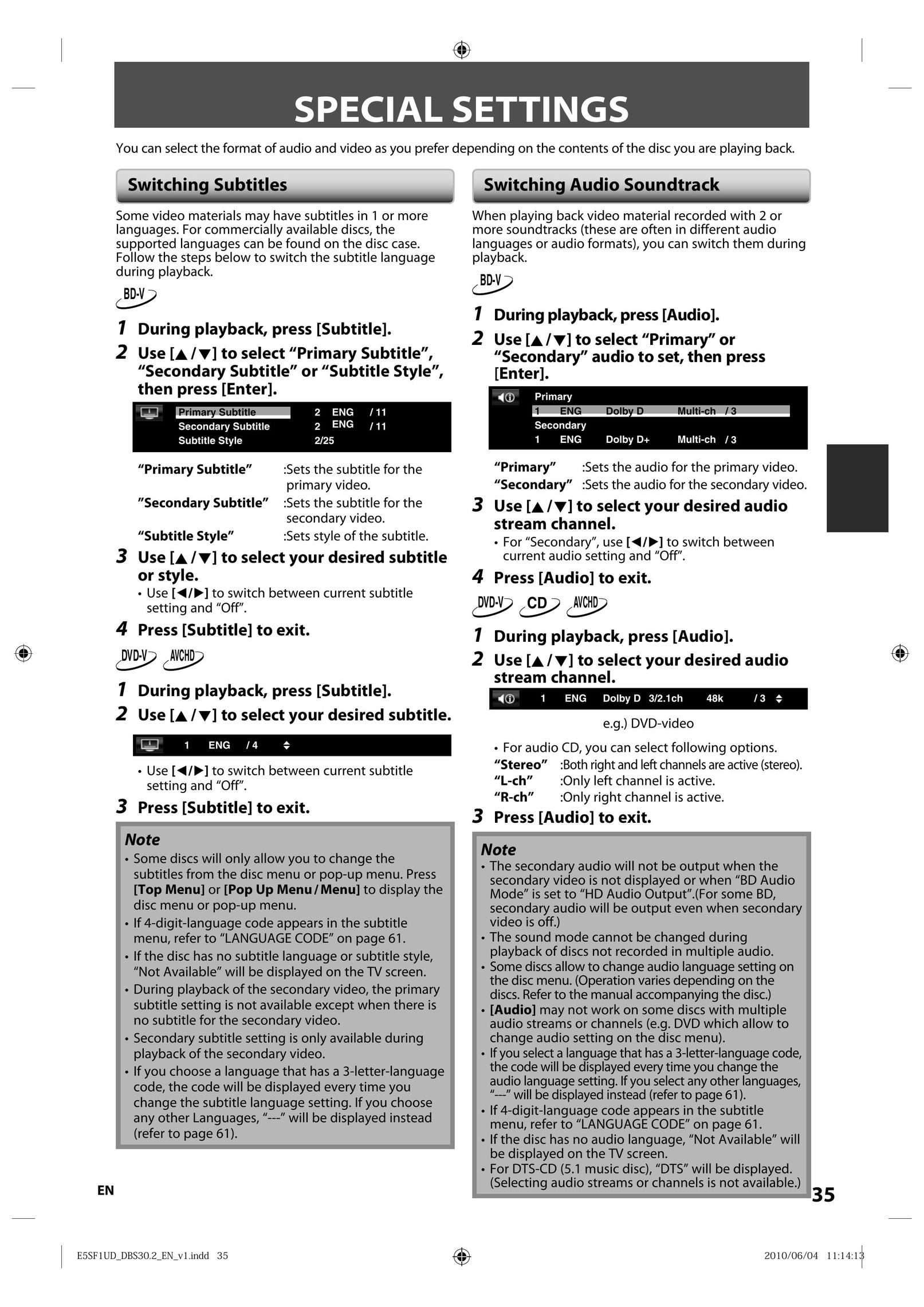 Integra 1VMN29753 Blu-ray Player User Manual (Page 35)