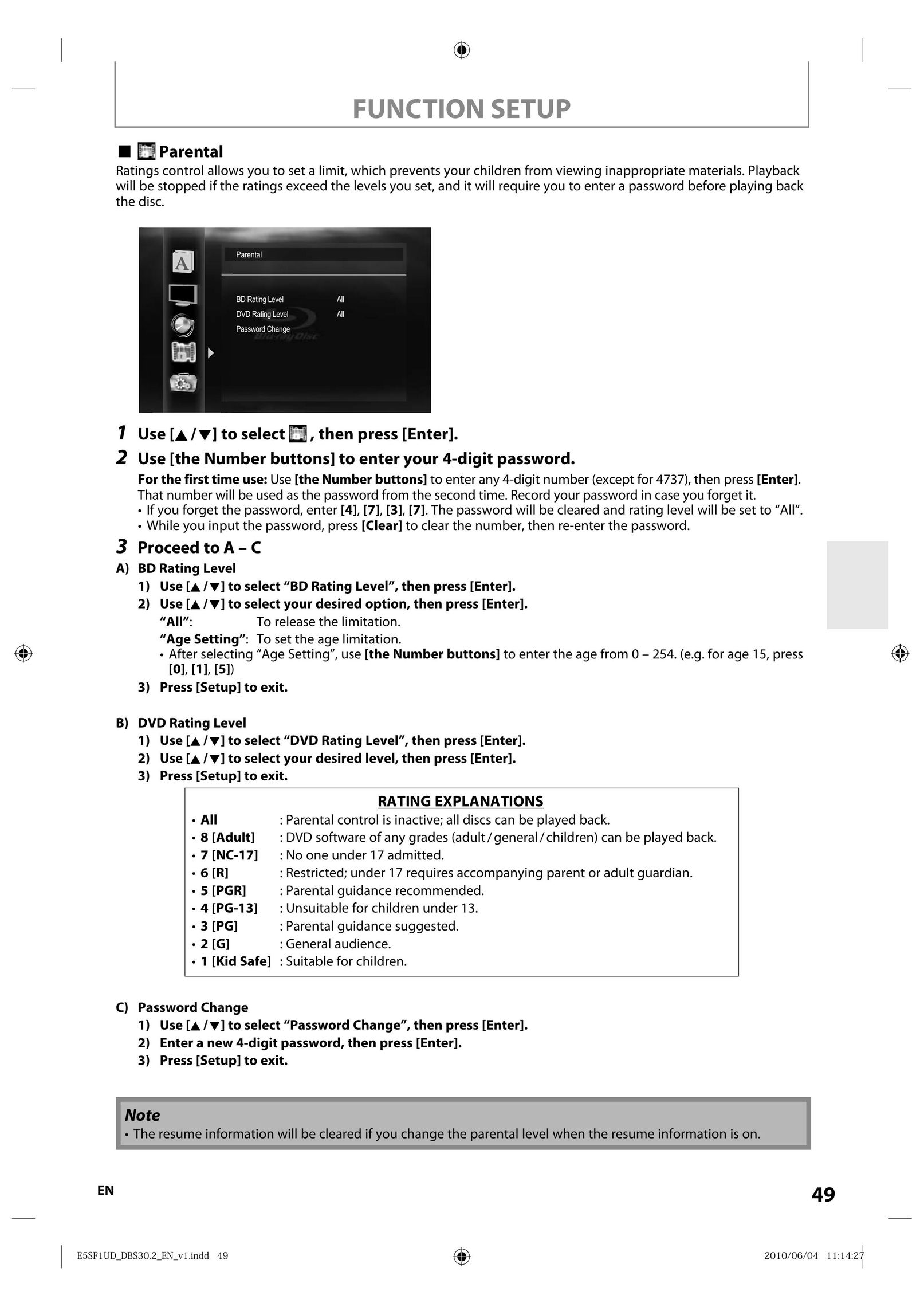 Integra 1VMN29753 Blu-ray Player User Manual (Page 49)