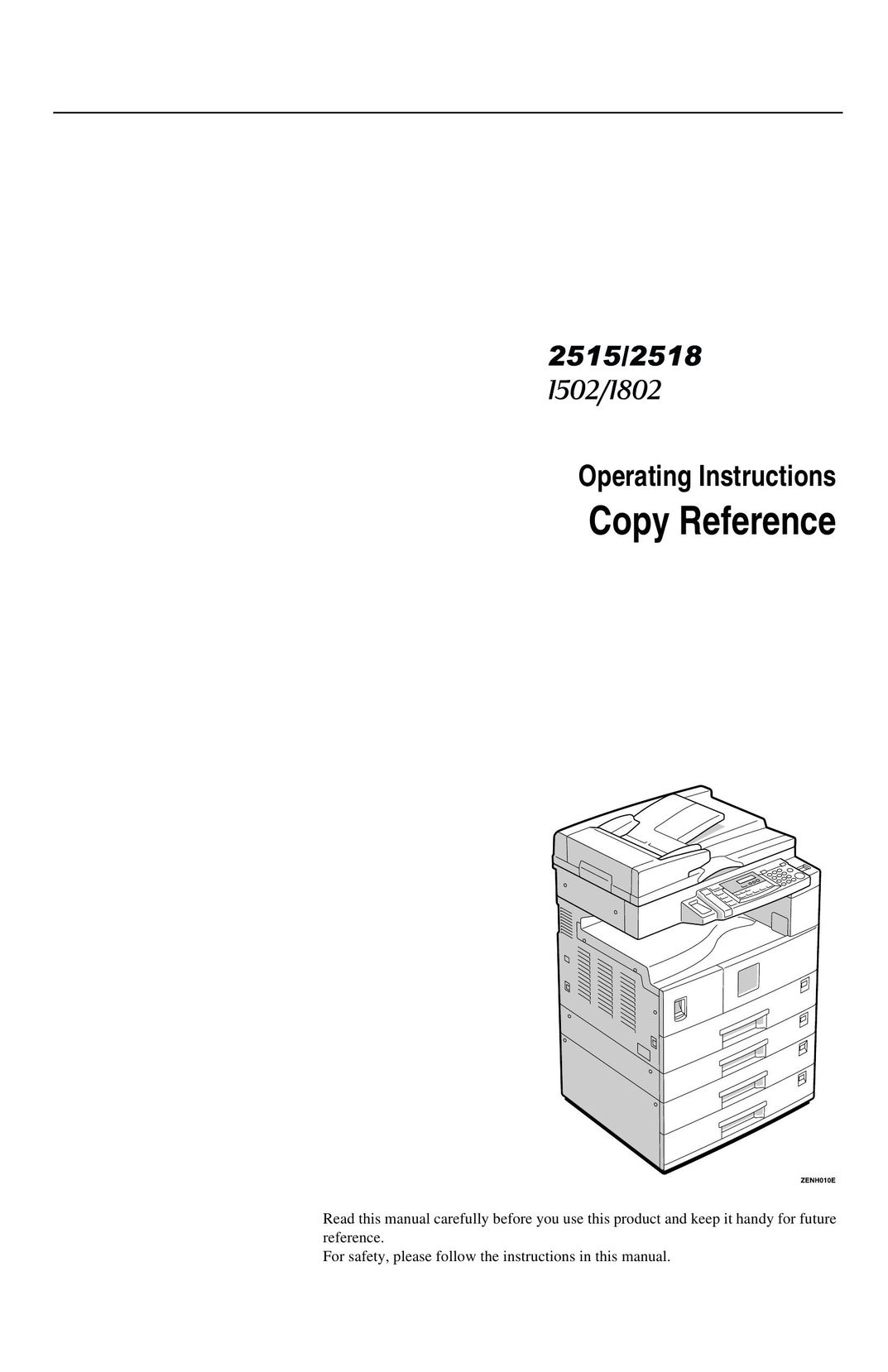 Savin 2515 Printer User Manual (Page 1)