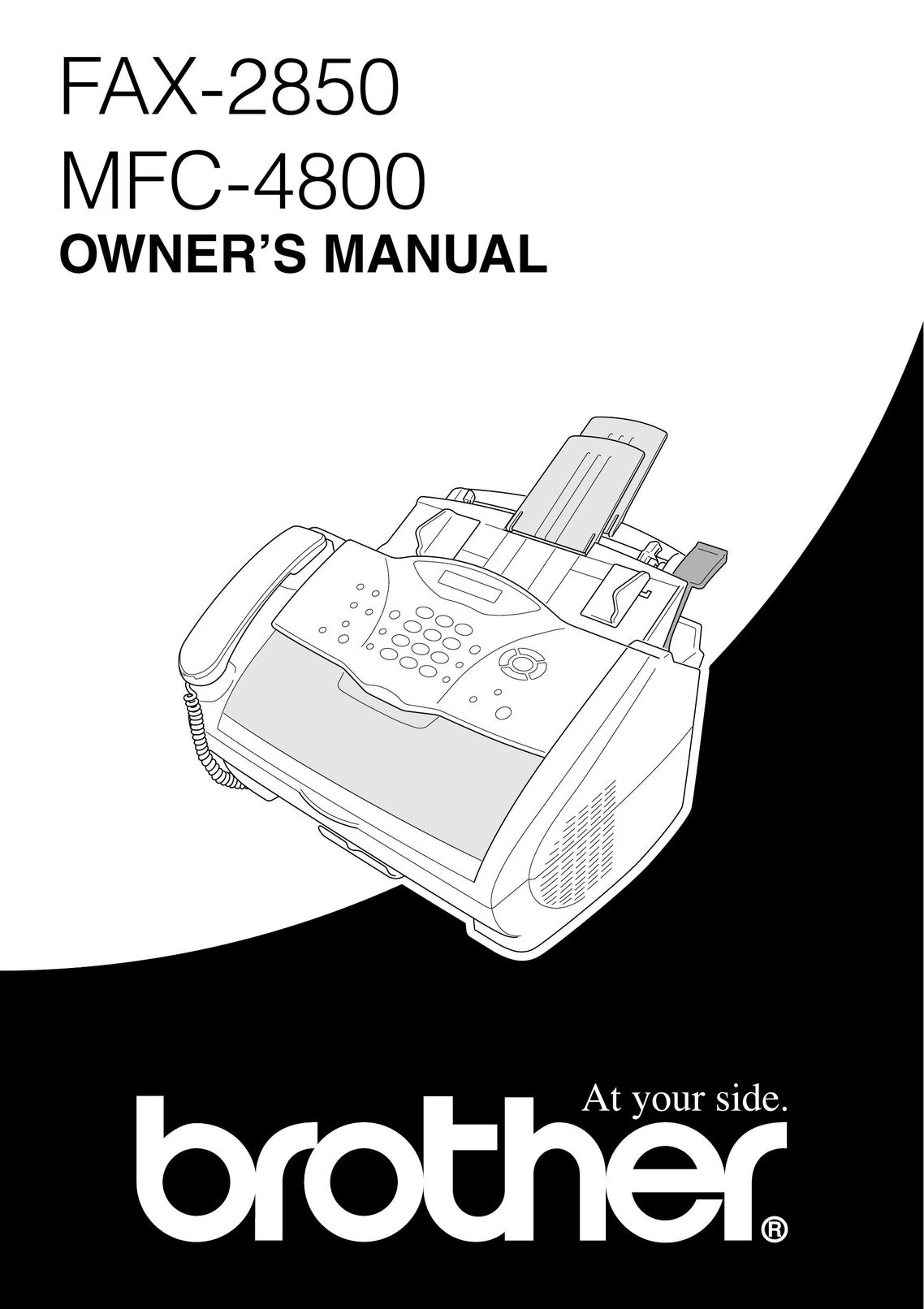 Brother 2850 All in One Printer User Manual (Page 1)