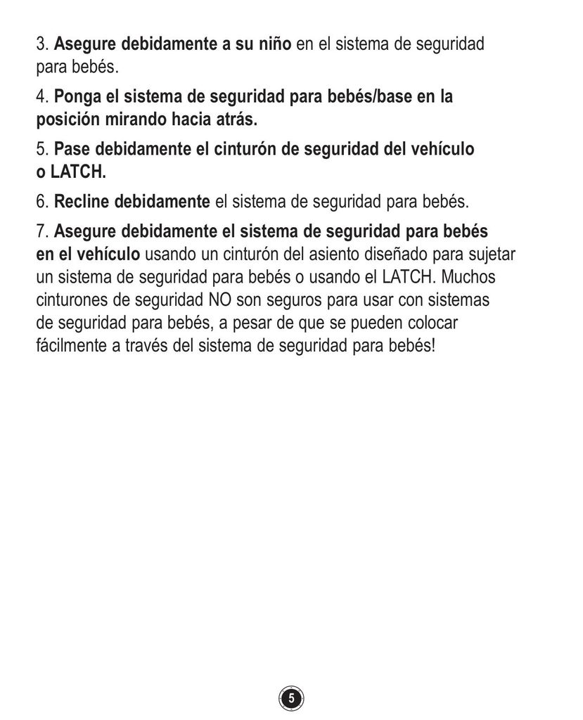 Graco 35 Car Seat User Manual (Page 49)