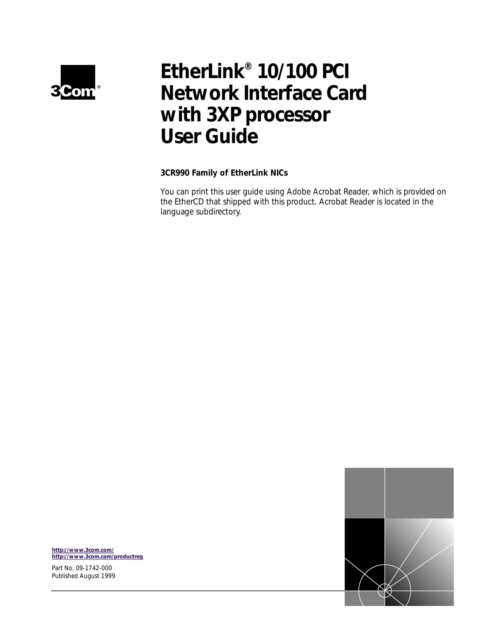 3Com 3CR990 Network Card User Manual (Page 1)