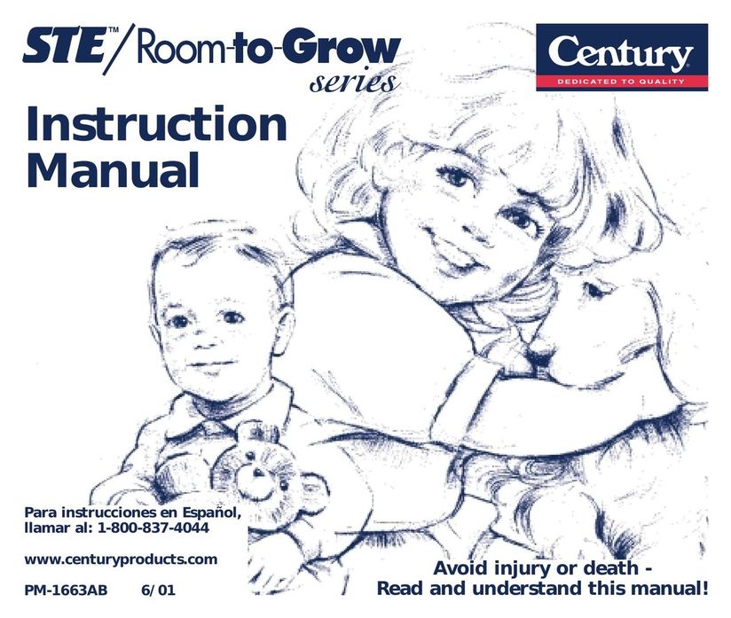 Century 4261 Baby Accessories User Manual (Page 1)