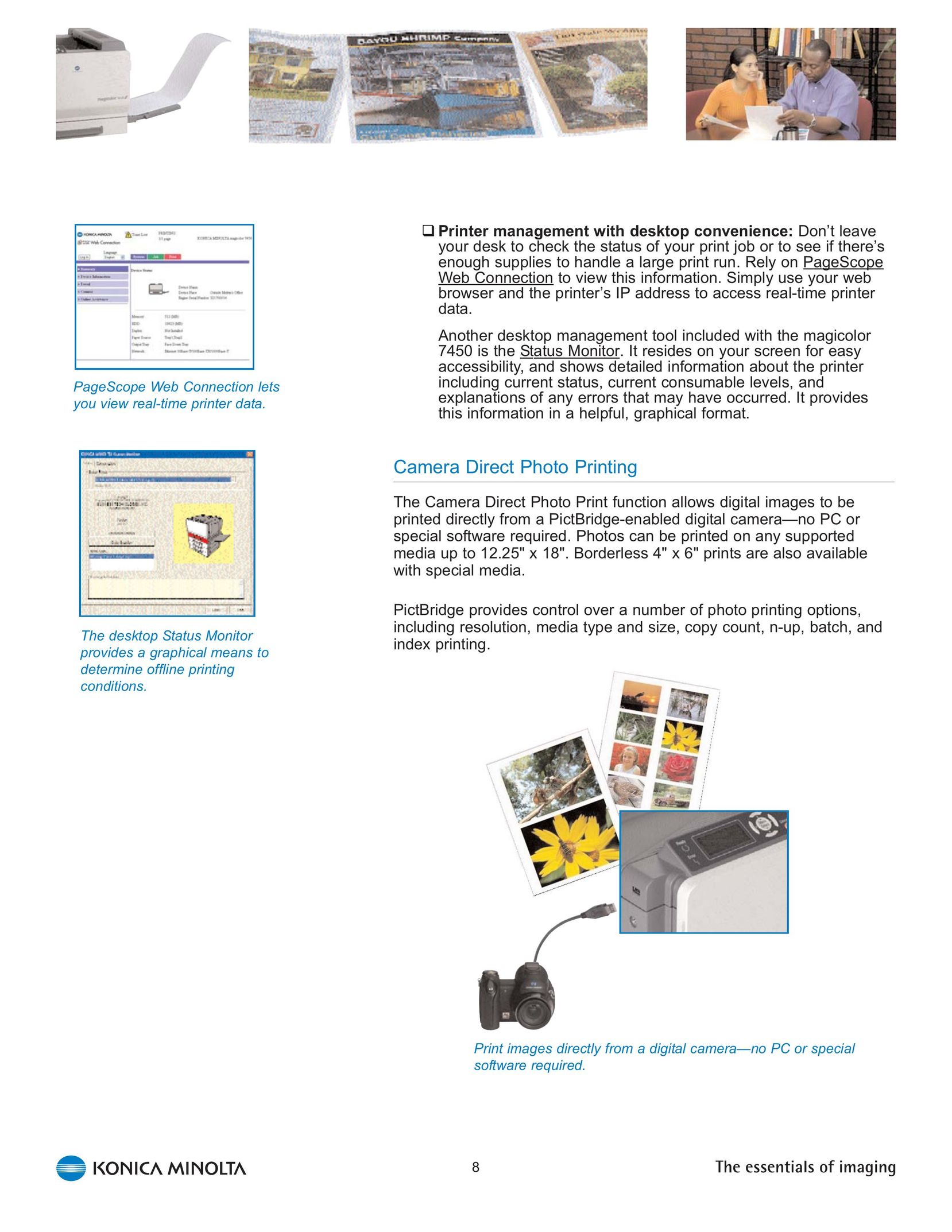 Konica Minolta 7450 Printer User Manual (Page 12)