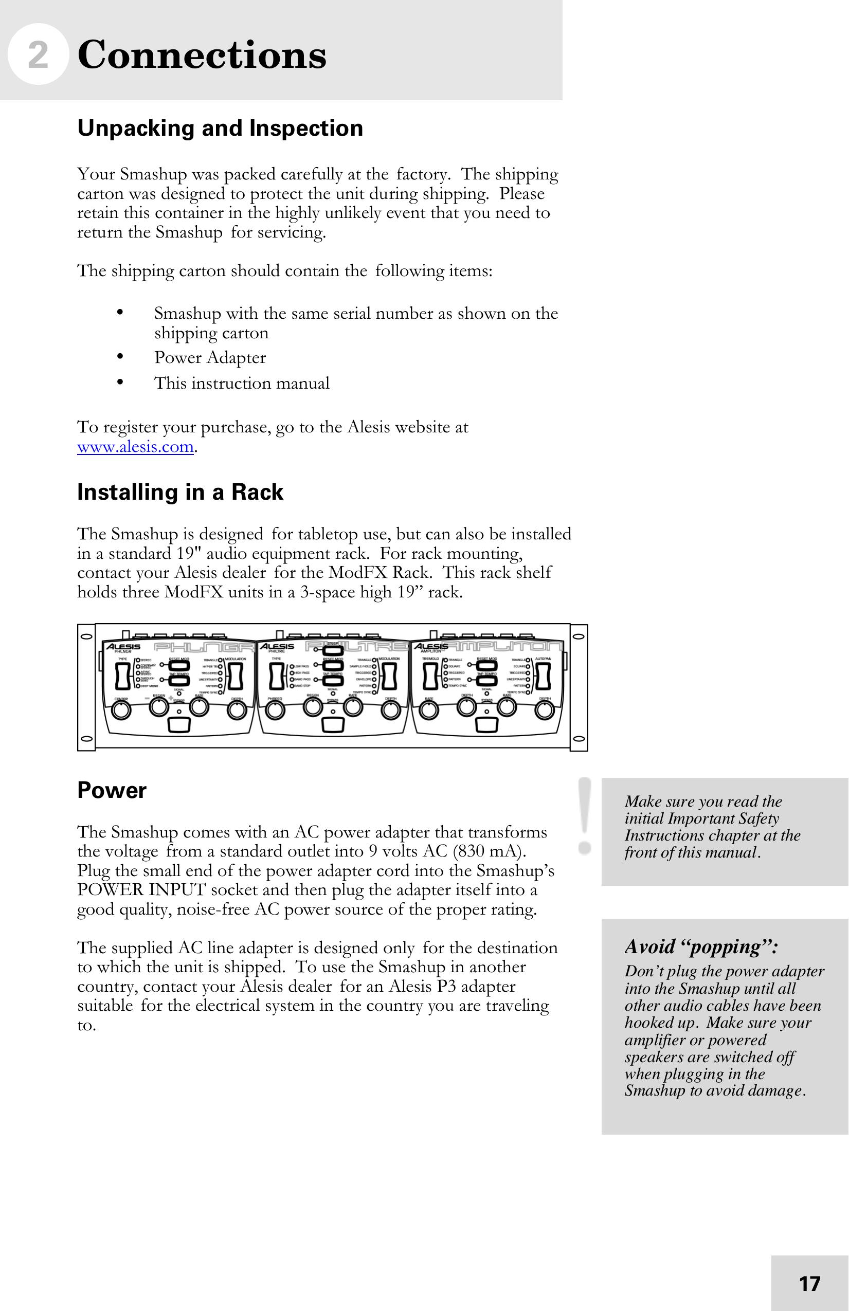 Alesis 7-51-0121-A DJ Equipment User Manual (Page 19)
