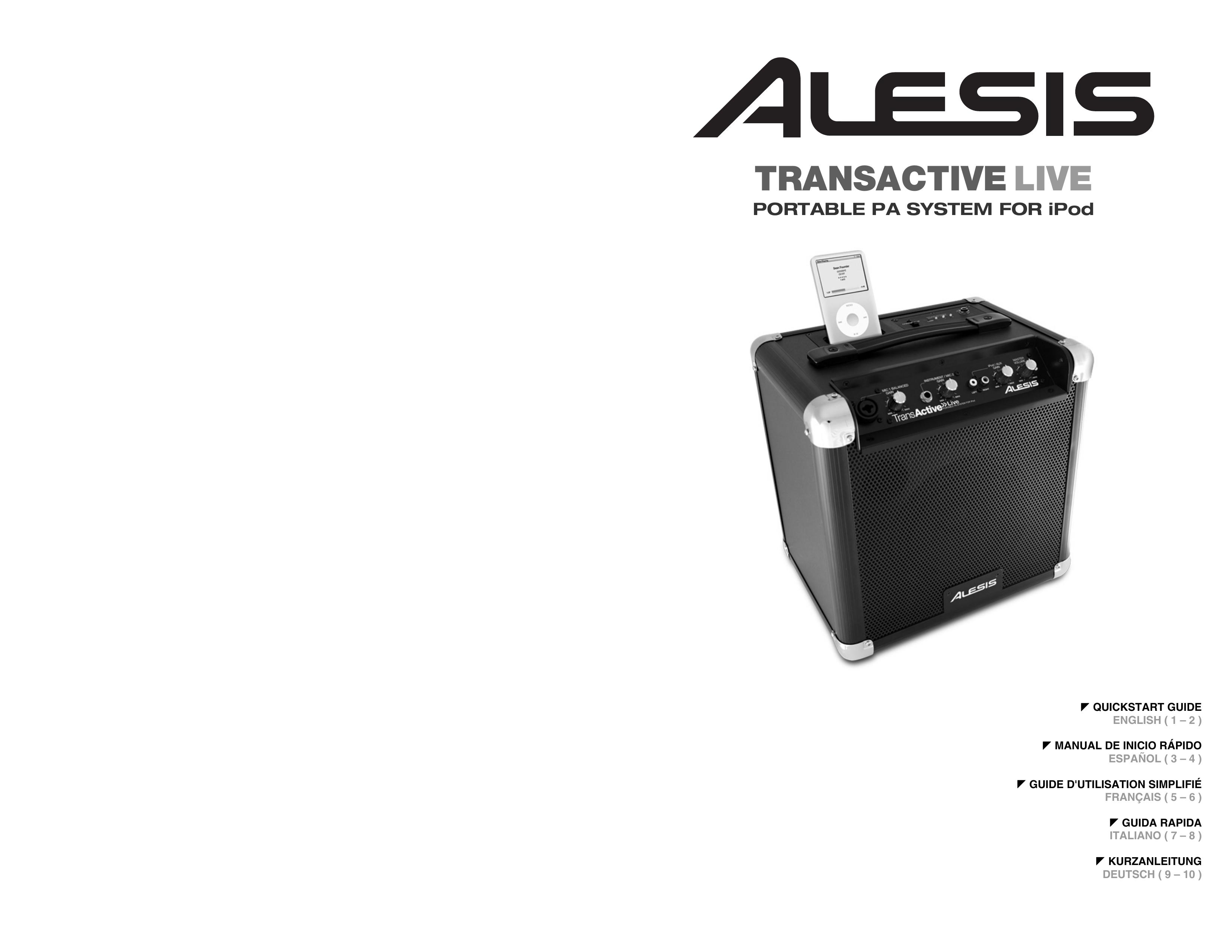 Alesis 7-51-0284-C DJ Equipment User Manual (Page 1)