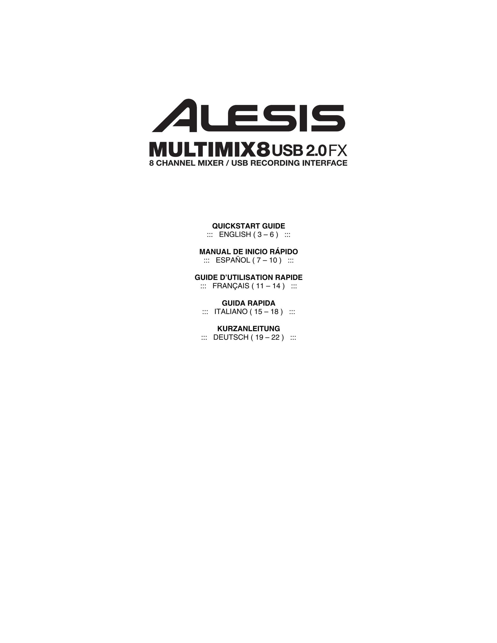 Alesis 7-51-0339-A Computer Drive User Manual (Page 1)