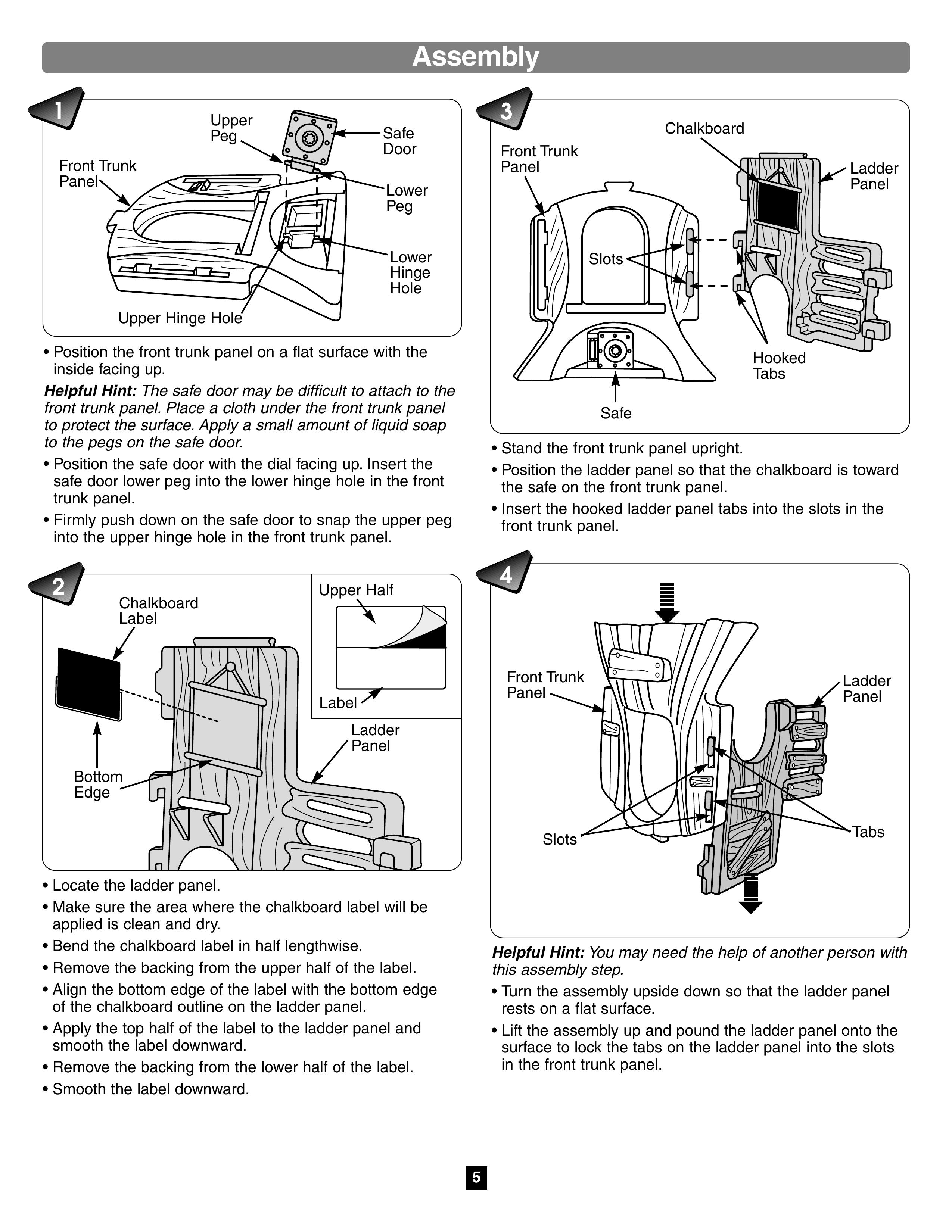 Fisher-Price 75972 Backyard Playset User Manual (Page 5)