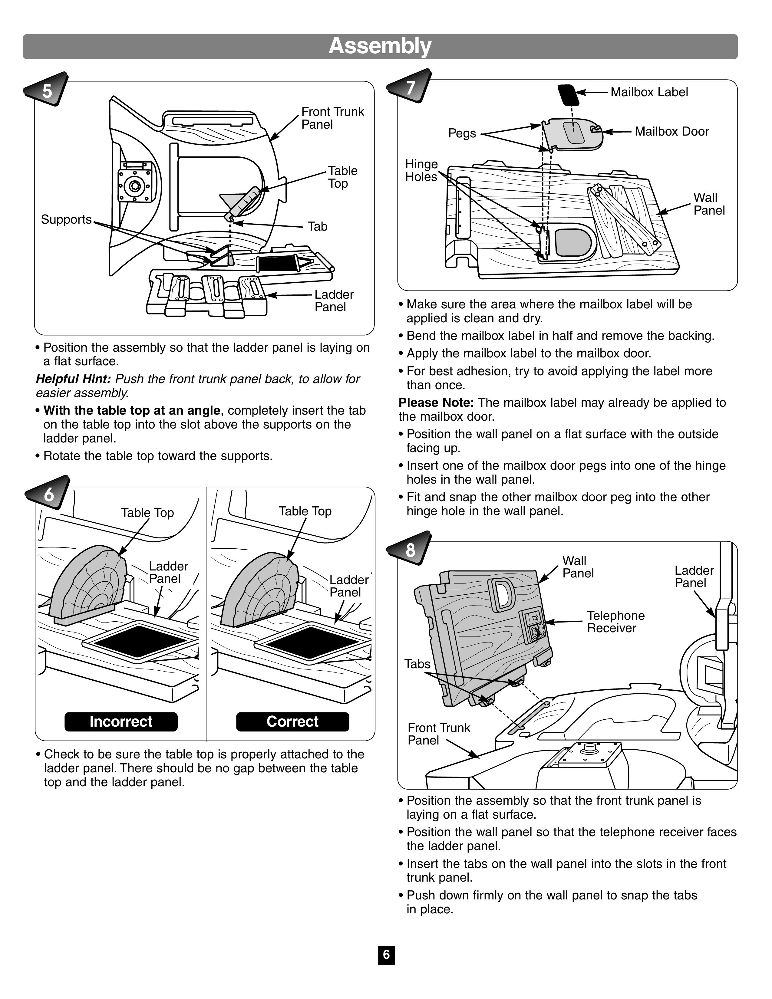 Fisher-Price 75972 Backyard Playset User Manual (Page 6)